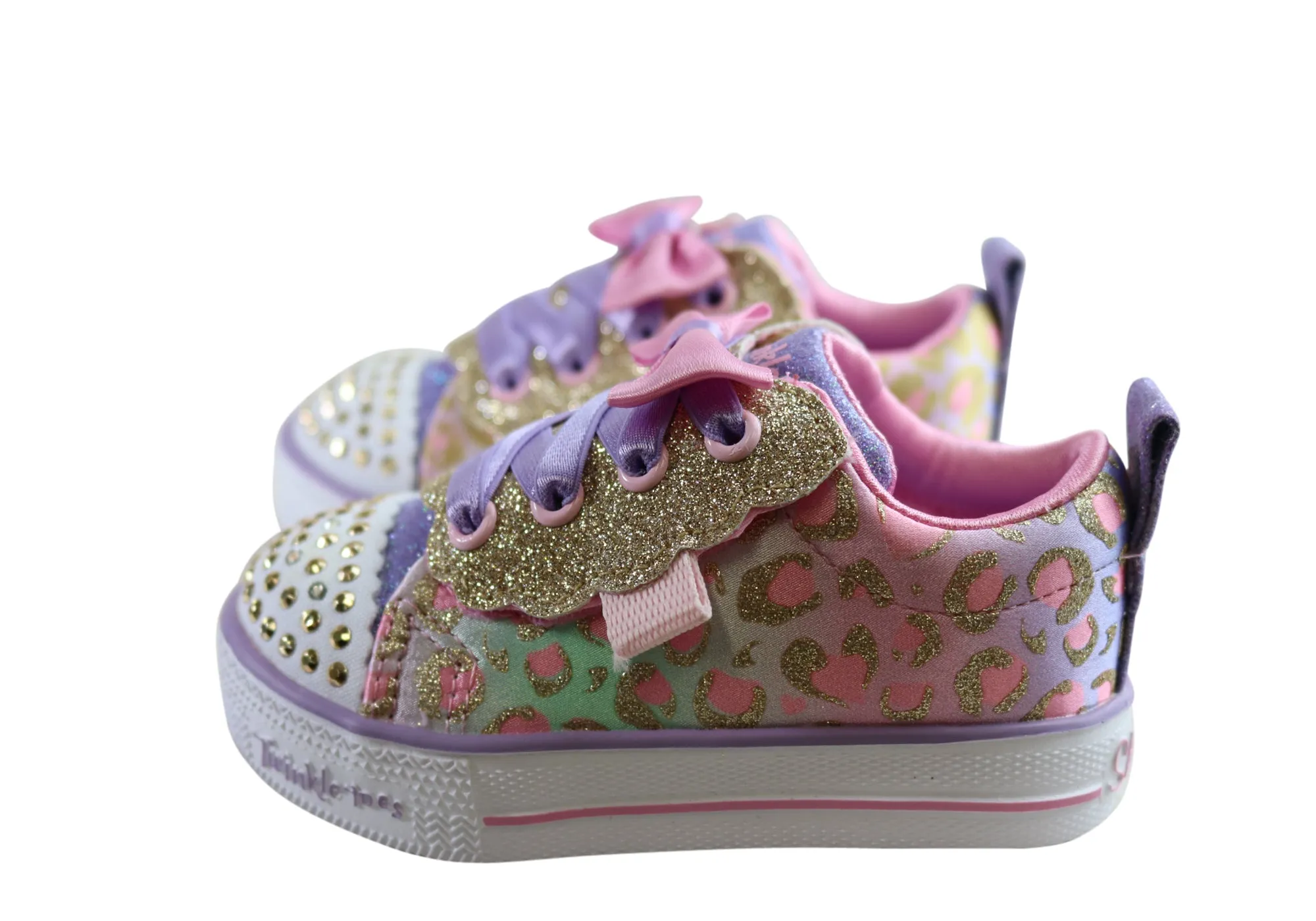 Skechers Kleinkinder Mädchen S Lights Shuffle Lite Sweet Spots Schuhe Skechers Schuhe