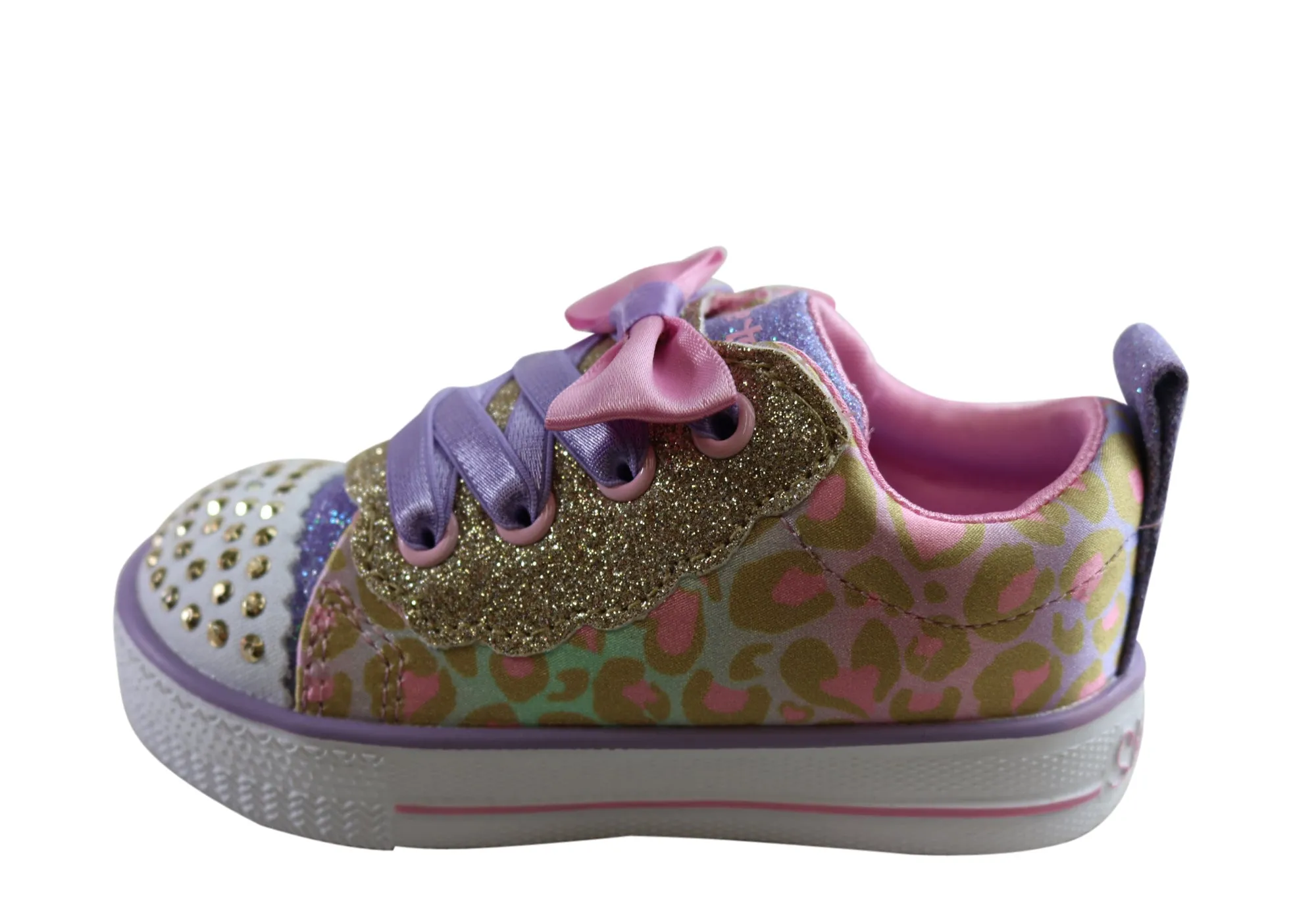 Skechers Kleinkinder Mädchen S Lights Shuffle Lite Sweet Spots Schuhe Skechers Schuhe