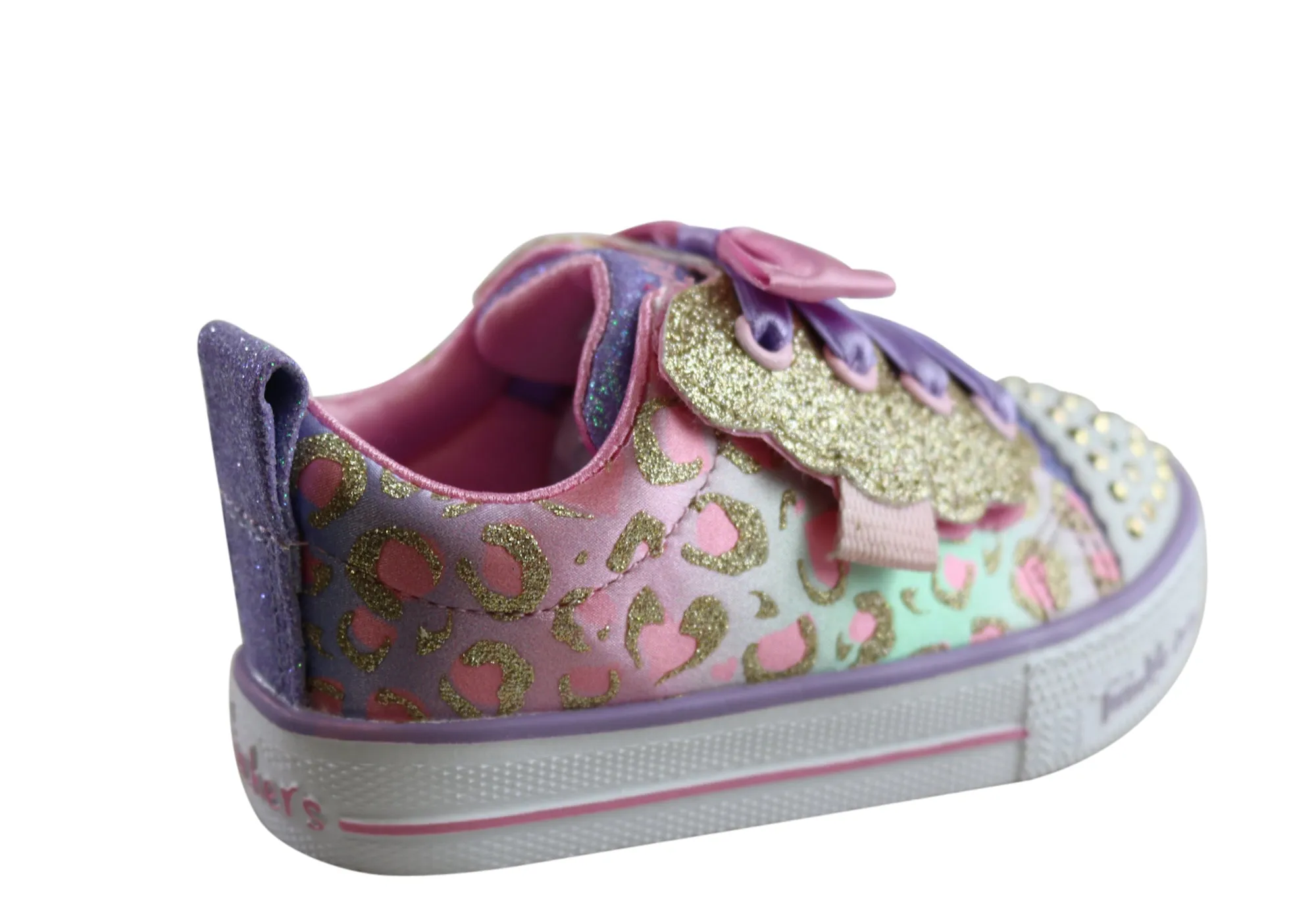 Skechers Kleinkinder Mädchen S Lights Shuffle Lite Sweet Spots Schuhe Skechers Schuhe