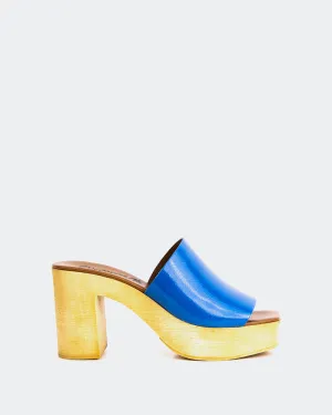 Snicker Blau Leder