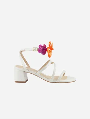 Sofía Vegan-Leder High-Heel Sandalen | Perle