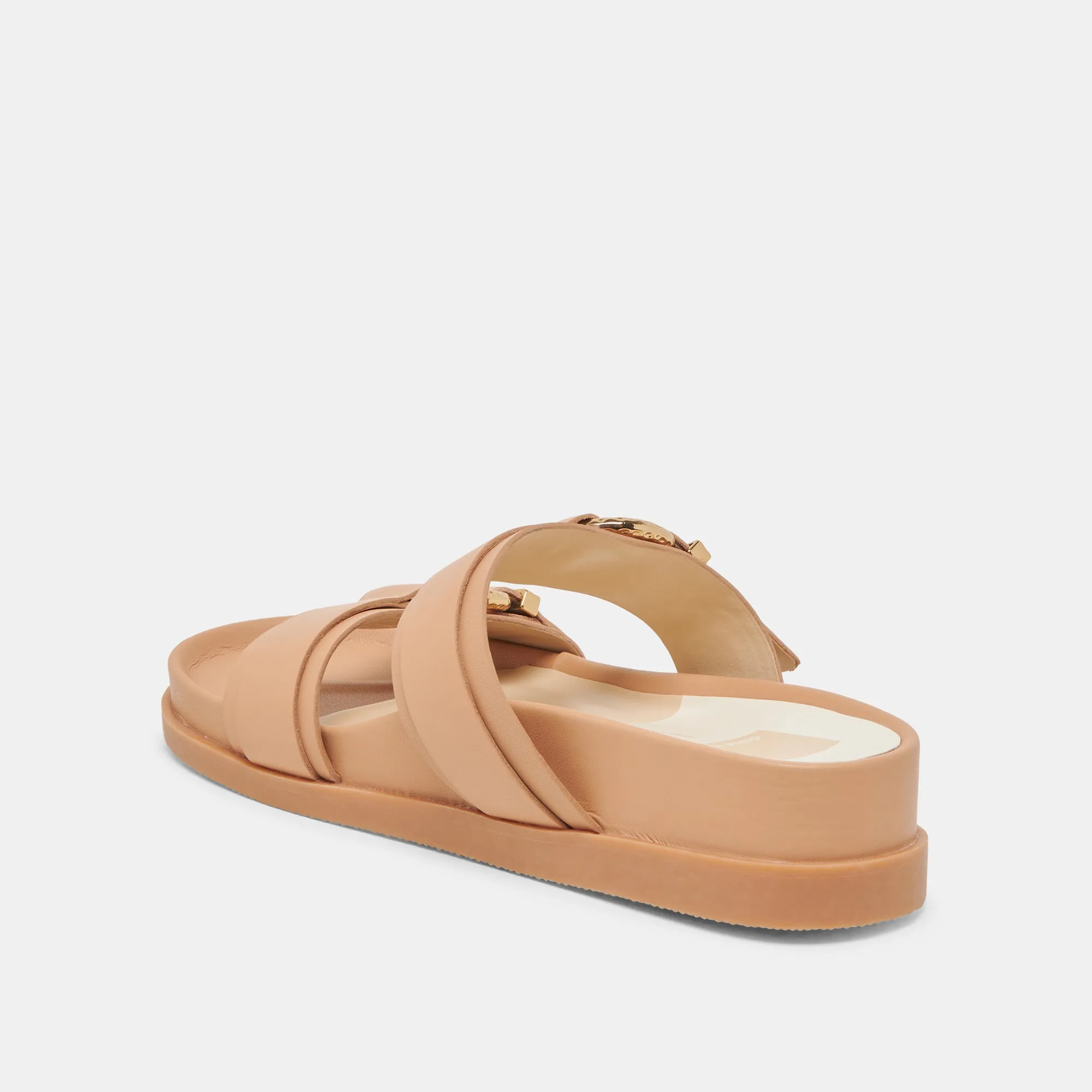 SOYA SANDALEN HELLBRAUN LEDER