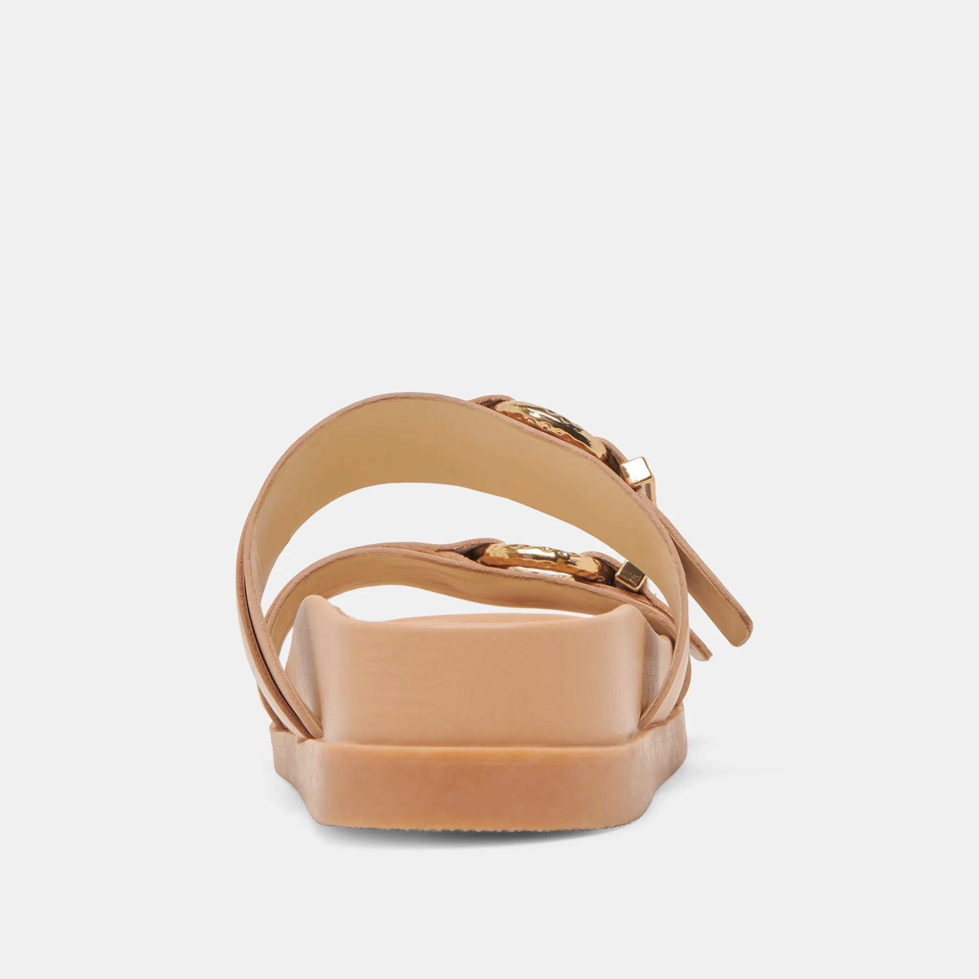 SOYA SANDALEN HELLBRAUN LEDER