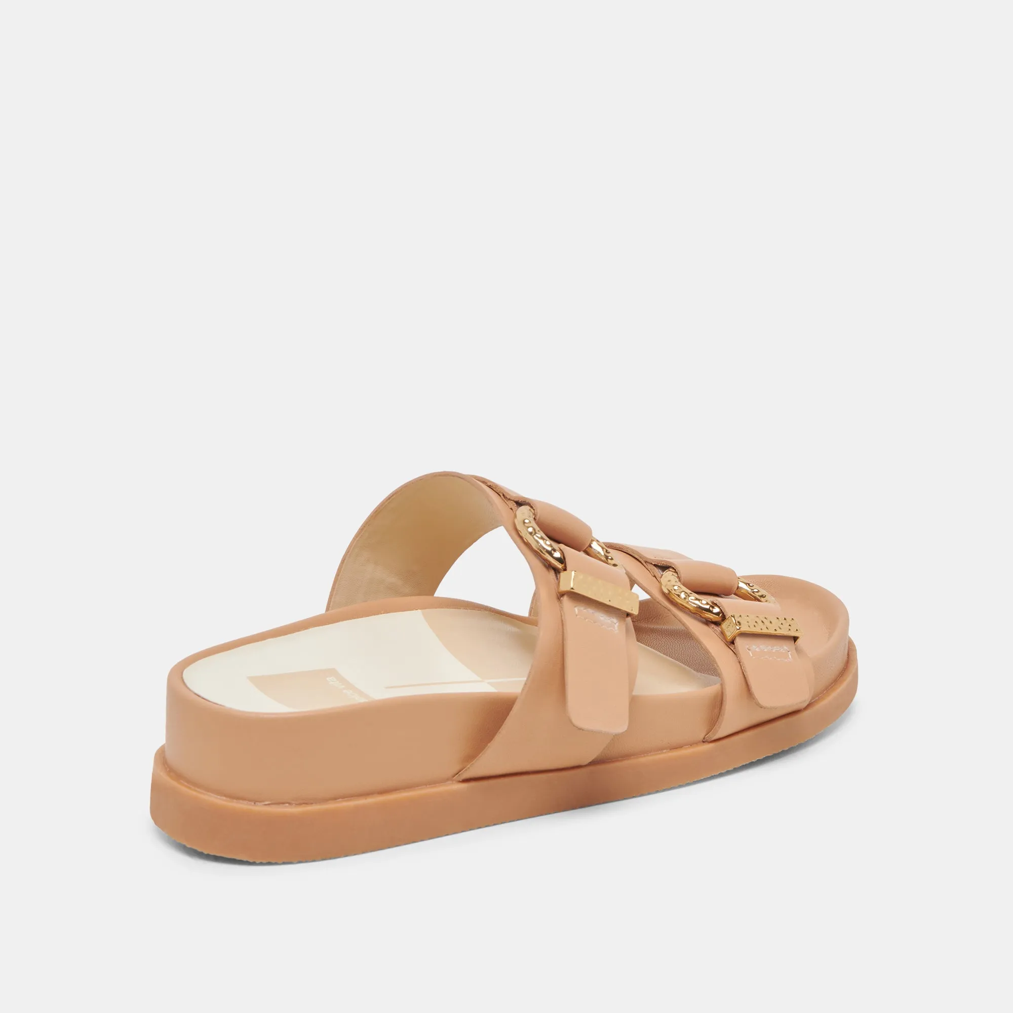 SOYA SANDALEN HELLBRAUN LEDER