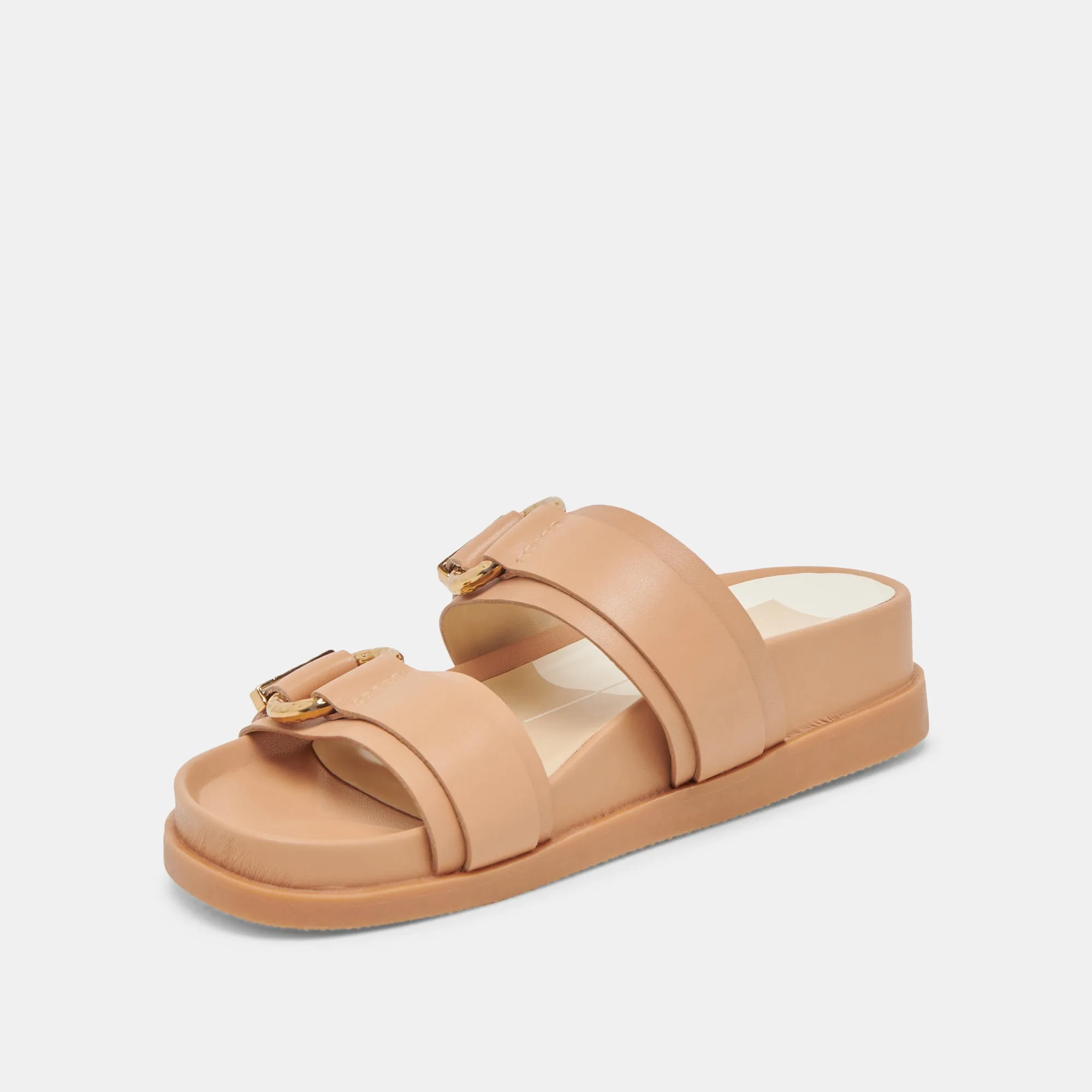 SOYA SANDALEN HELLBRAUN LEDER