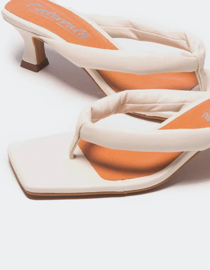 Spritz Off White Leder