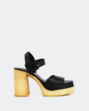 Starburst Schwarzes Leder
