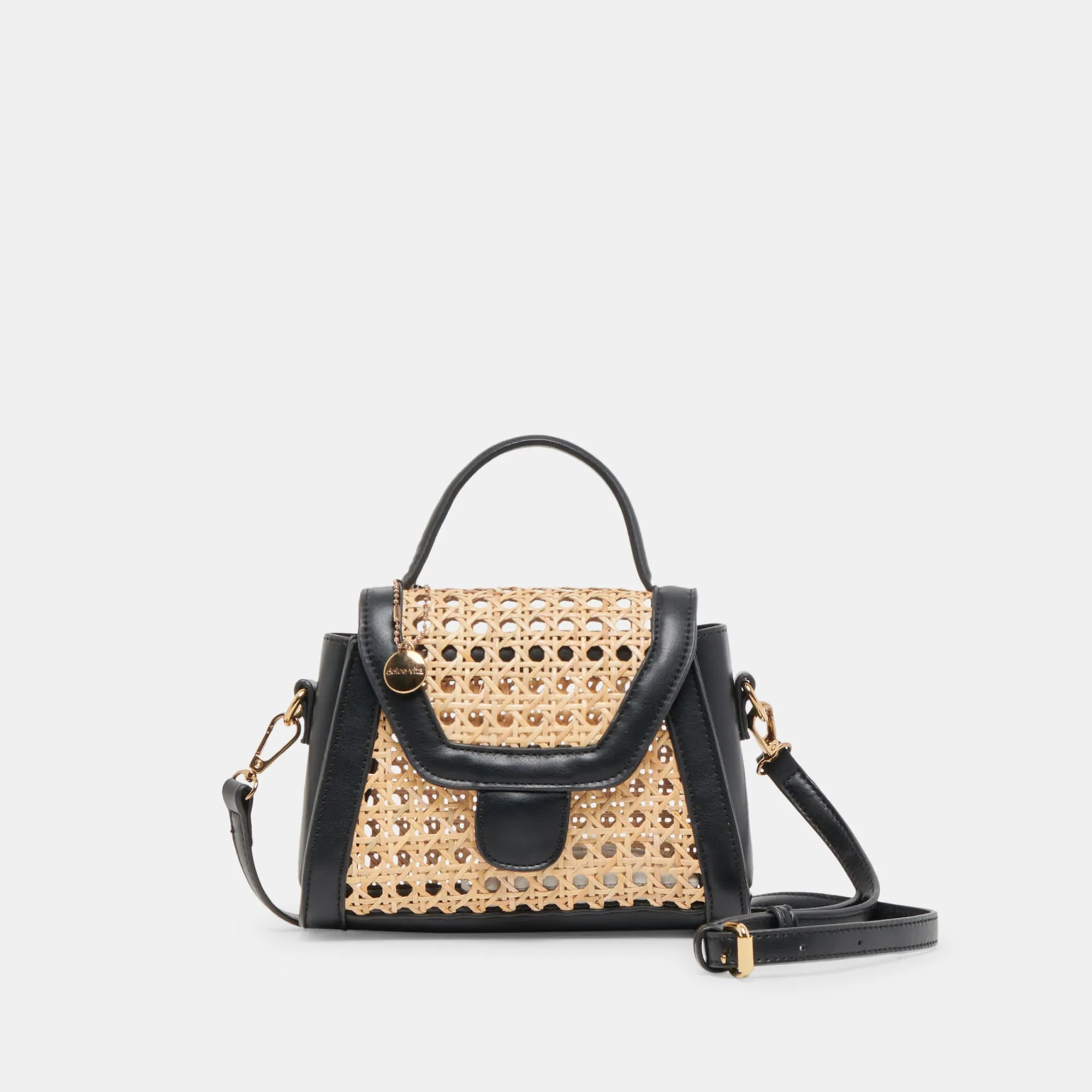 STARLA CROCHET SANDALEN   TROPEZ CROSSBODY SCHWARZ BUNDLE