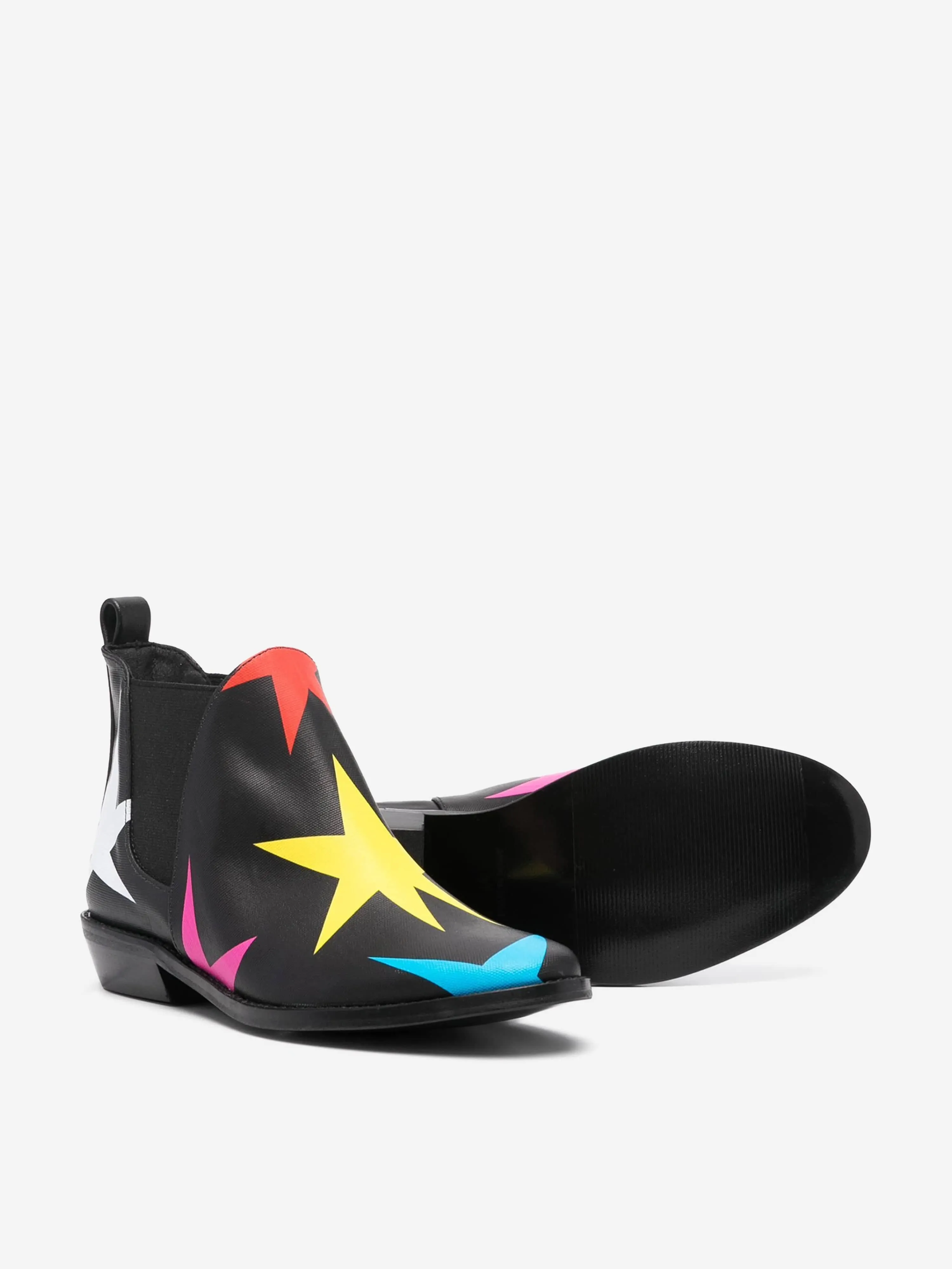 Stella McCartney Mädchen Star Knöchelstiefel in Schwarz