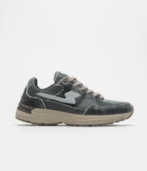 Stepney Workers Club Amiel S-Strike Geo-Verschmolzene Schuhe - Cordura Schwarz Stepney Workers Club Schuhe