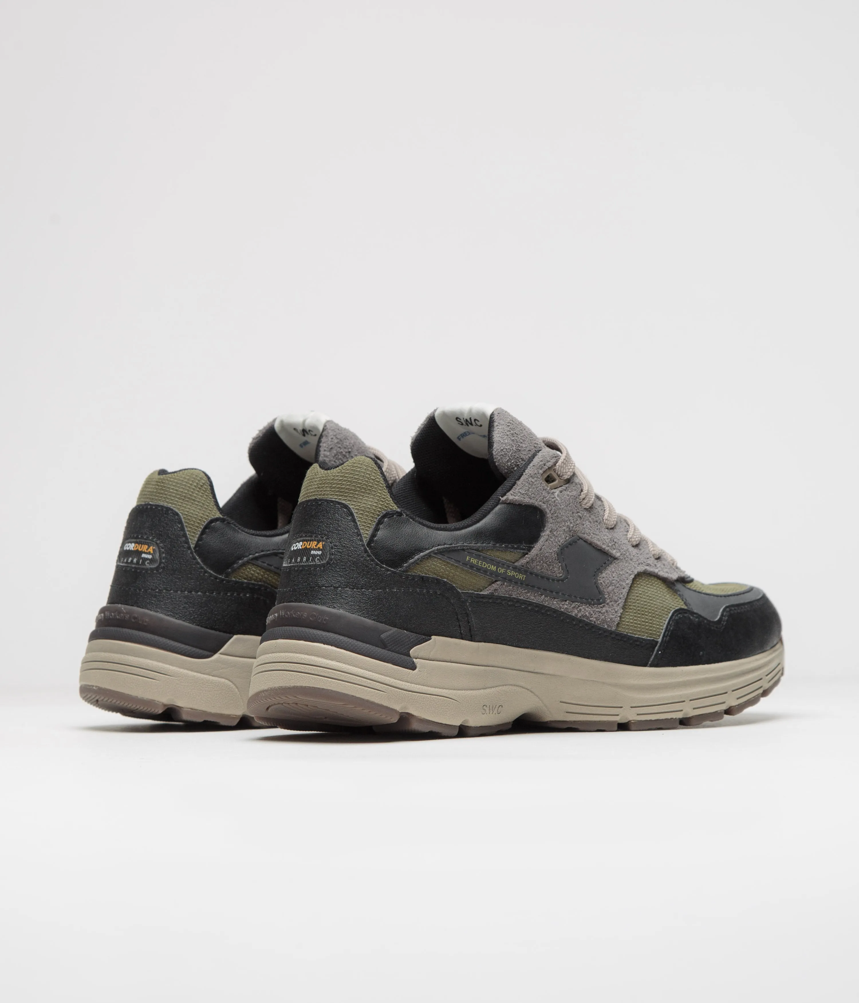 Stepney Workers Club Amiel S-Strike Geo-Verschmolzene Schuhe - Cordura Wander-Schuhe von Stepney Workers Club