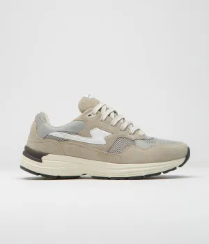 Stepney Workers Club Amiel S-Strike Wildlederschuhe - Hellgrau Stepney Workers Club Schuhe