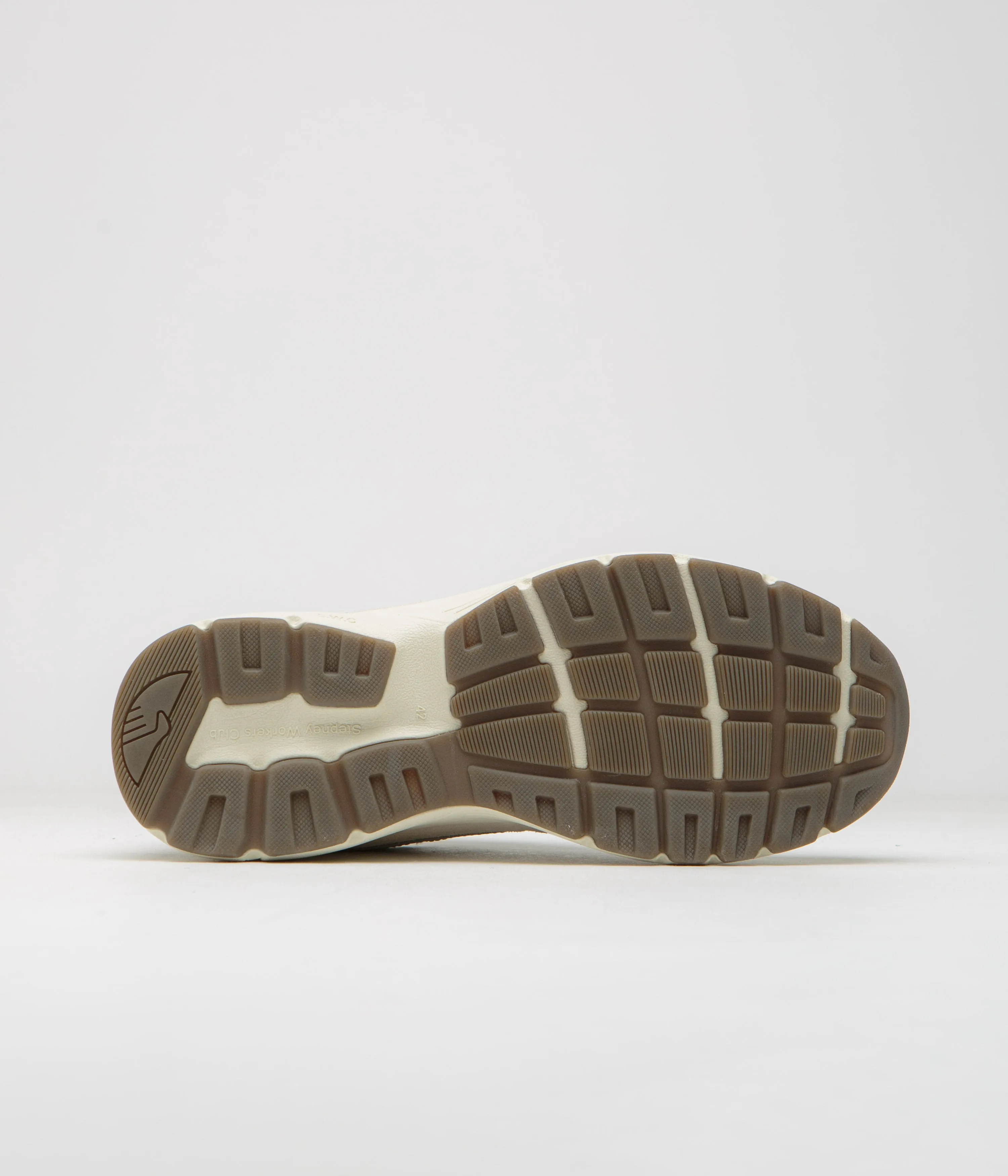 Stepney Workers Club Amiel S-Strike Wildlederschuhe - Weiß Ecru Stepney Workers Club Schuhe