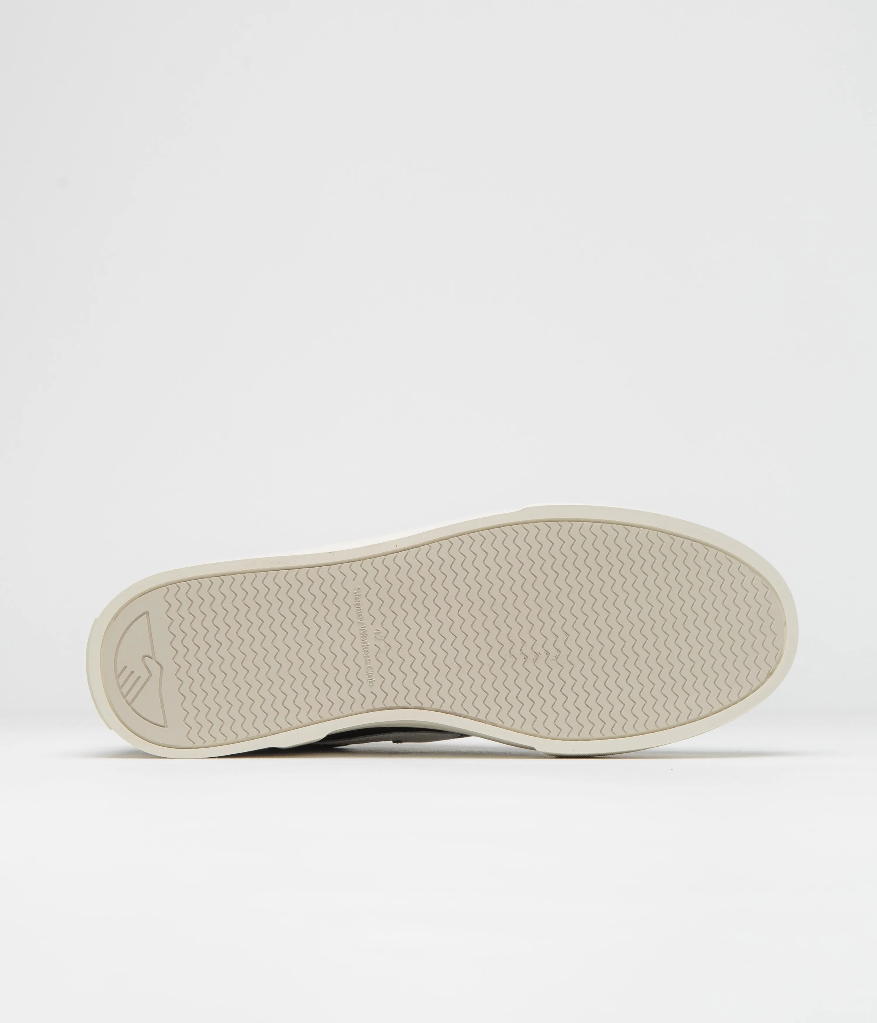 Stepney Workers Club Dellow Canvas S-Strike Cup Schuhe - Schwarz / Weiß Stepney Workers Club Schuhe