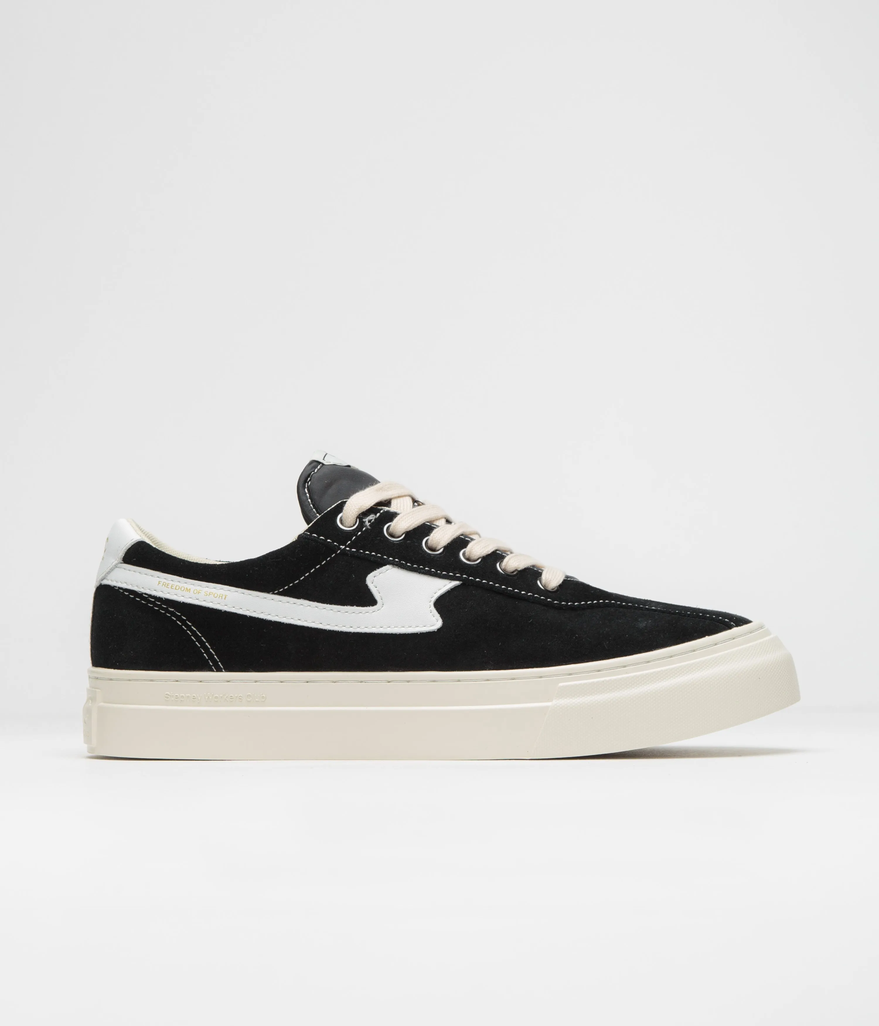 Stepney Workers Club Dellow S-Strike Cup Schuhe - Schwarz / Weiß Stepney Workers Club Schuhe