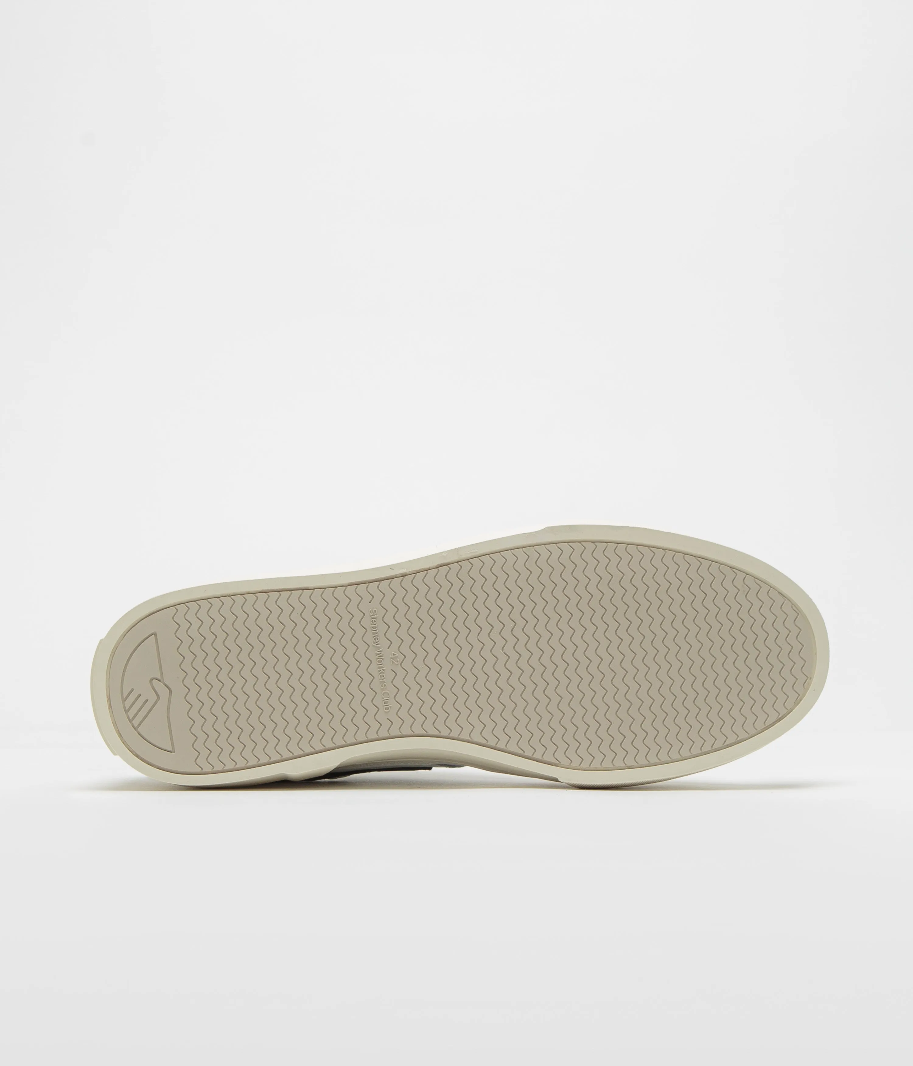 Stepney Workers Club Pearl S-Strike Lederschuhe - Frühlingsschwarze Stepney Workers Club Schuhe
