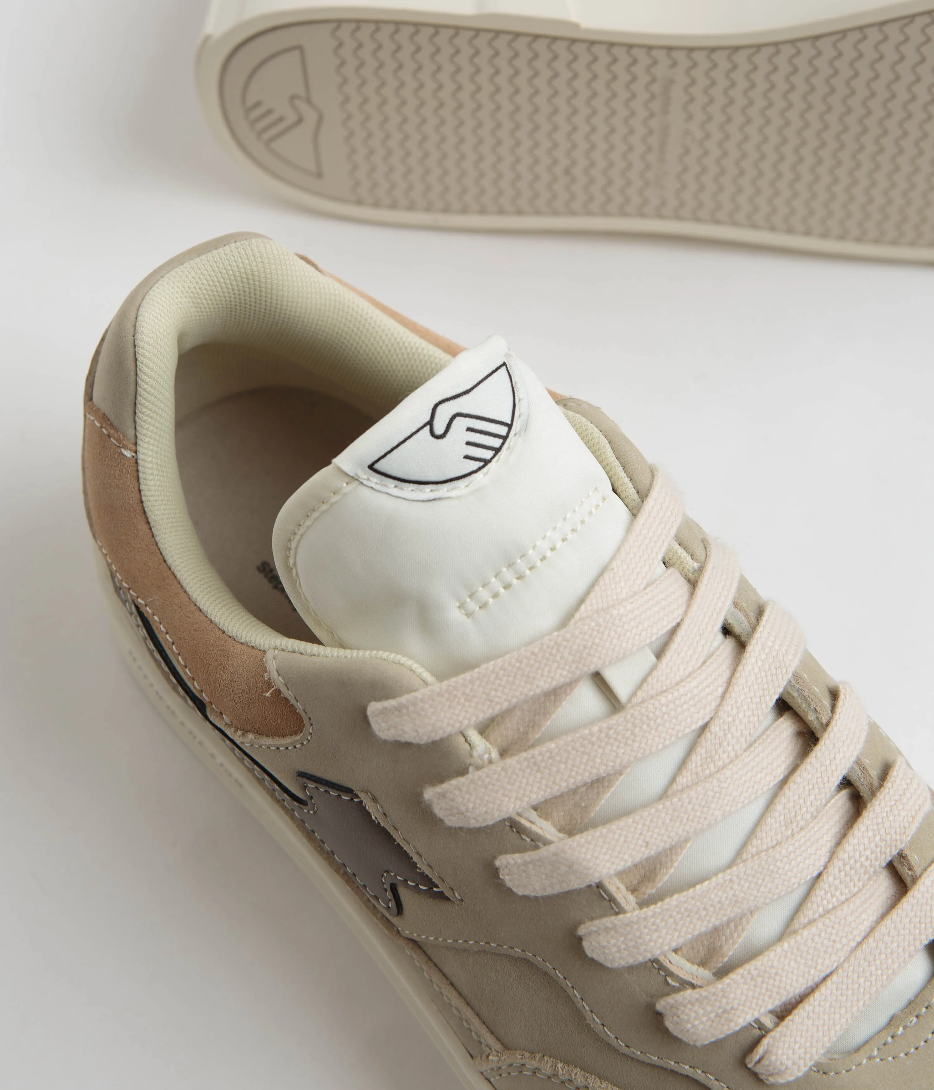 Stepney Workers Club Pearl S-Strike Nubuck-Schuhe - Sand Stepney Workers Club Schuhe