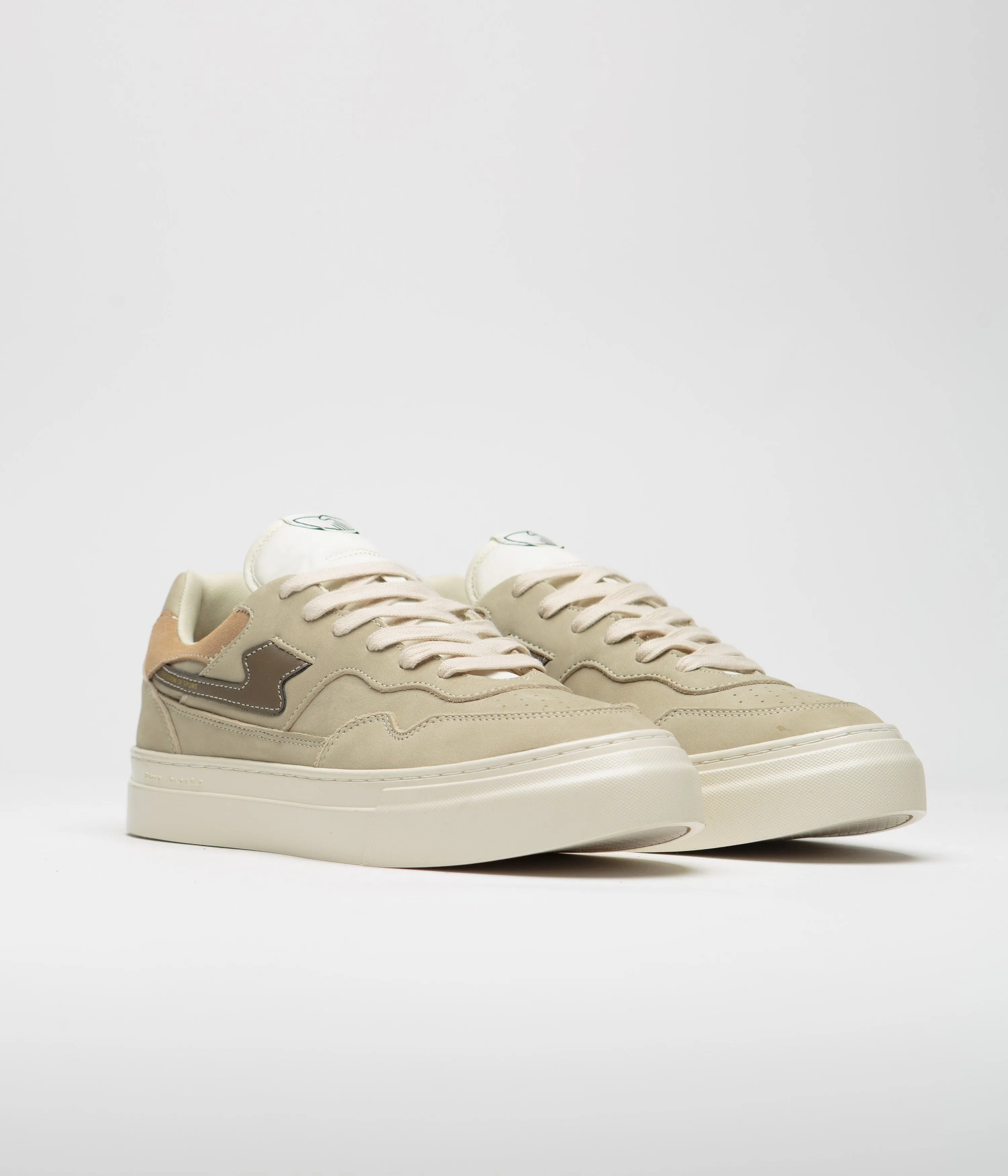 Stepney Workers Club Pearl S-Strike Nubuck-Schuhe - Sand Stepney Workers Club Schuhe