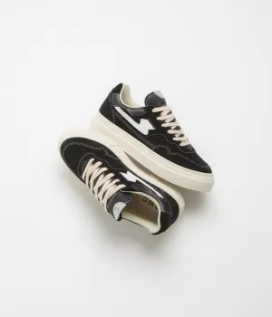 Stepney Workers Club Pearl S-Strike Wildlederschuhe - Schwarz / Weiß Stepney Workers Club Schuhe