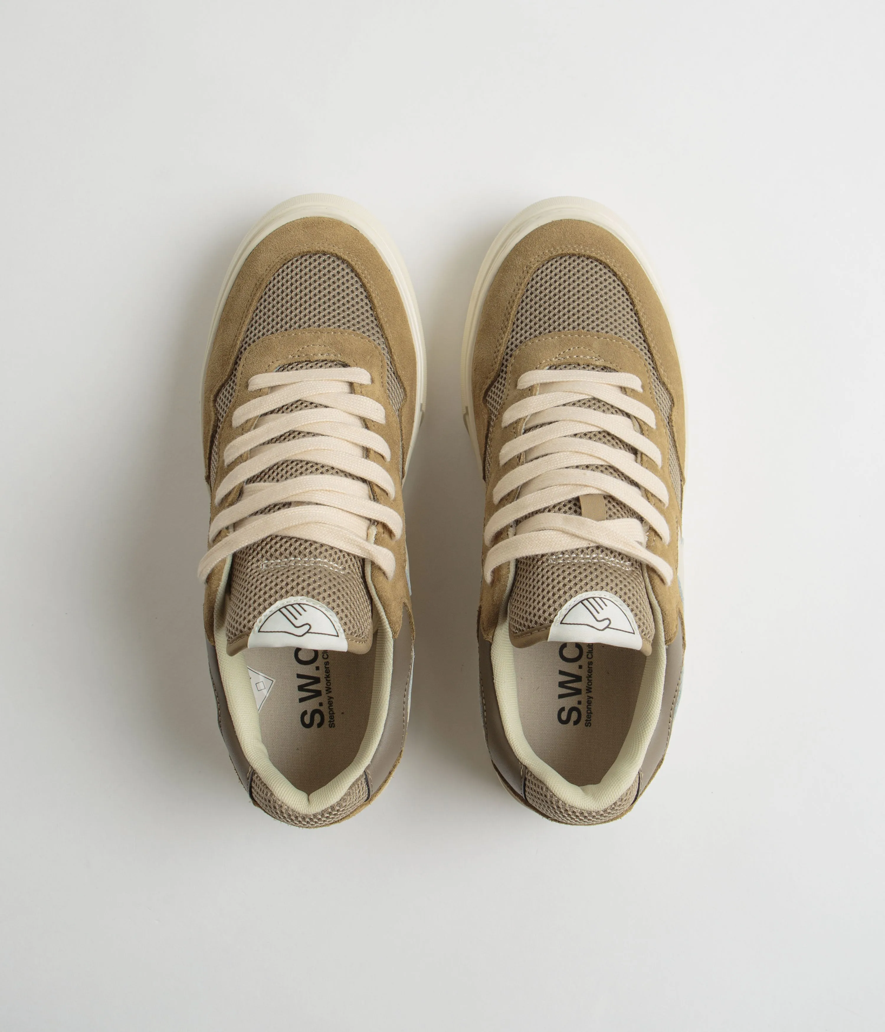 Stepney Workers Club Pearl S-Strike Wildlederschuhe - Wüste Stepney Workers Club Schuhe