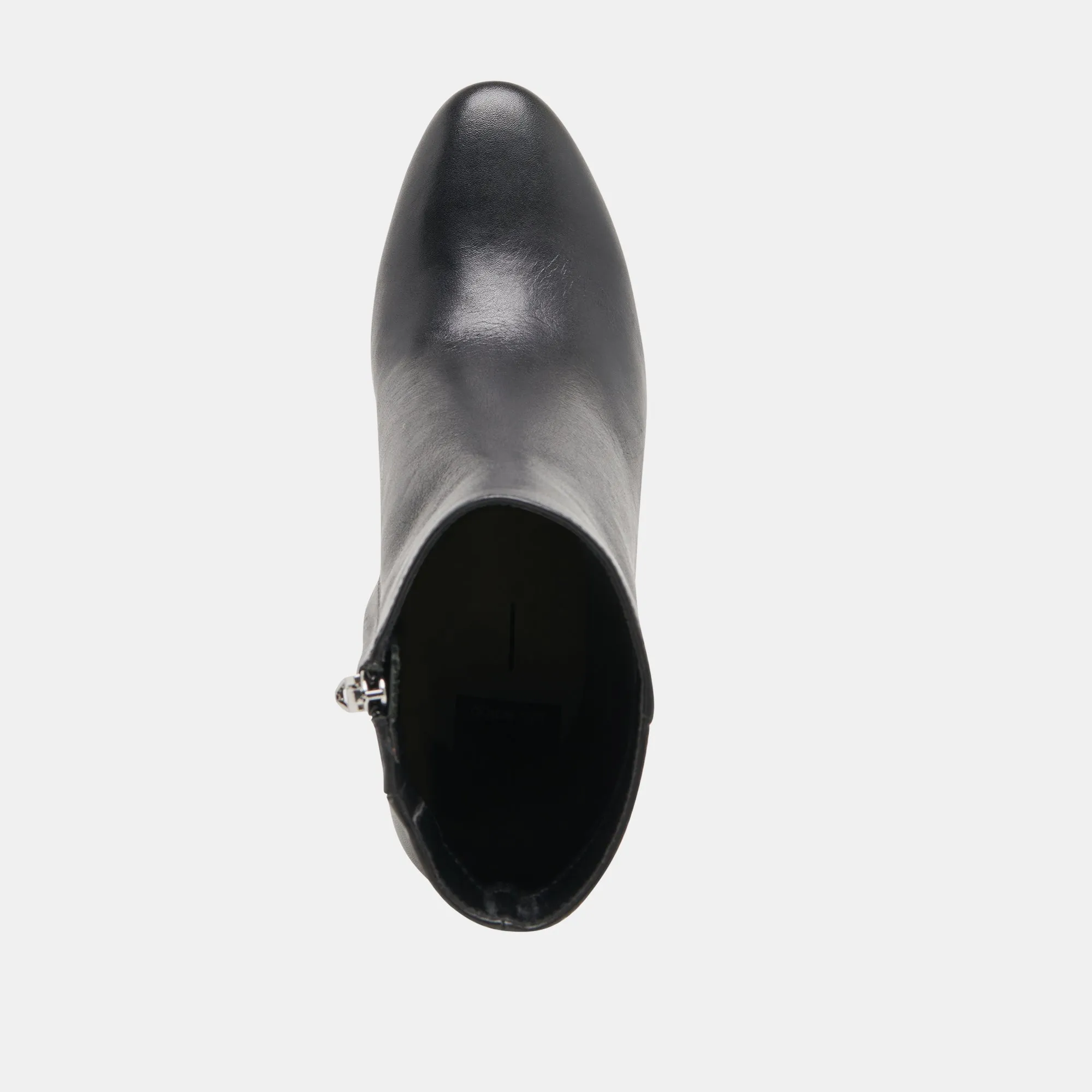 SUZY STIEFELETTEN SCHWARZES LEDER
