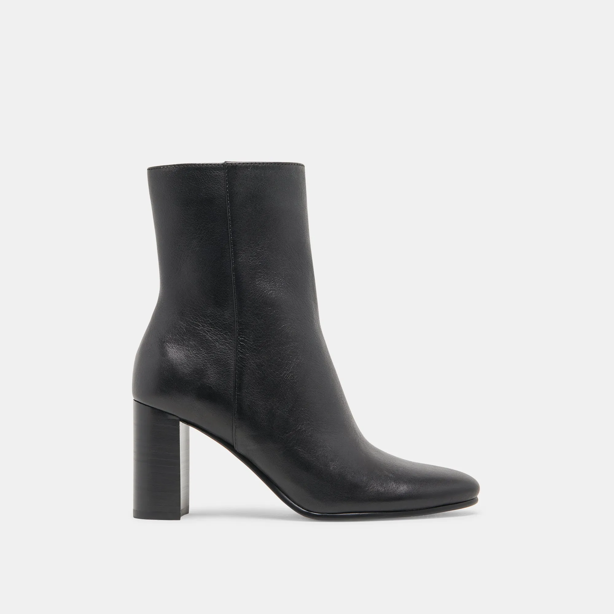 SUZY STIEFELETTEN AUS SCHWARZEM LEDER