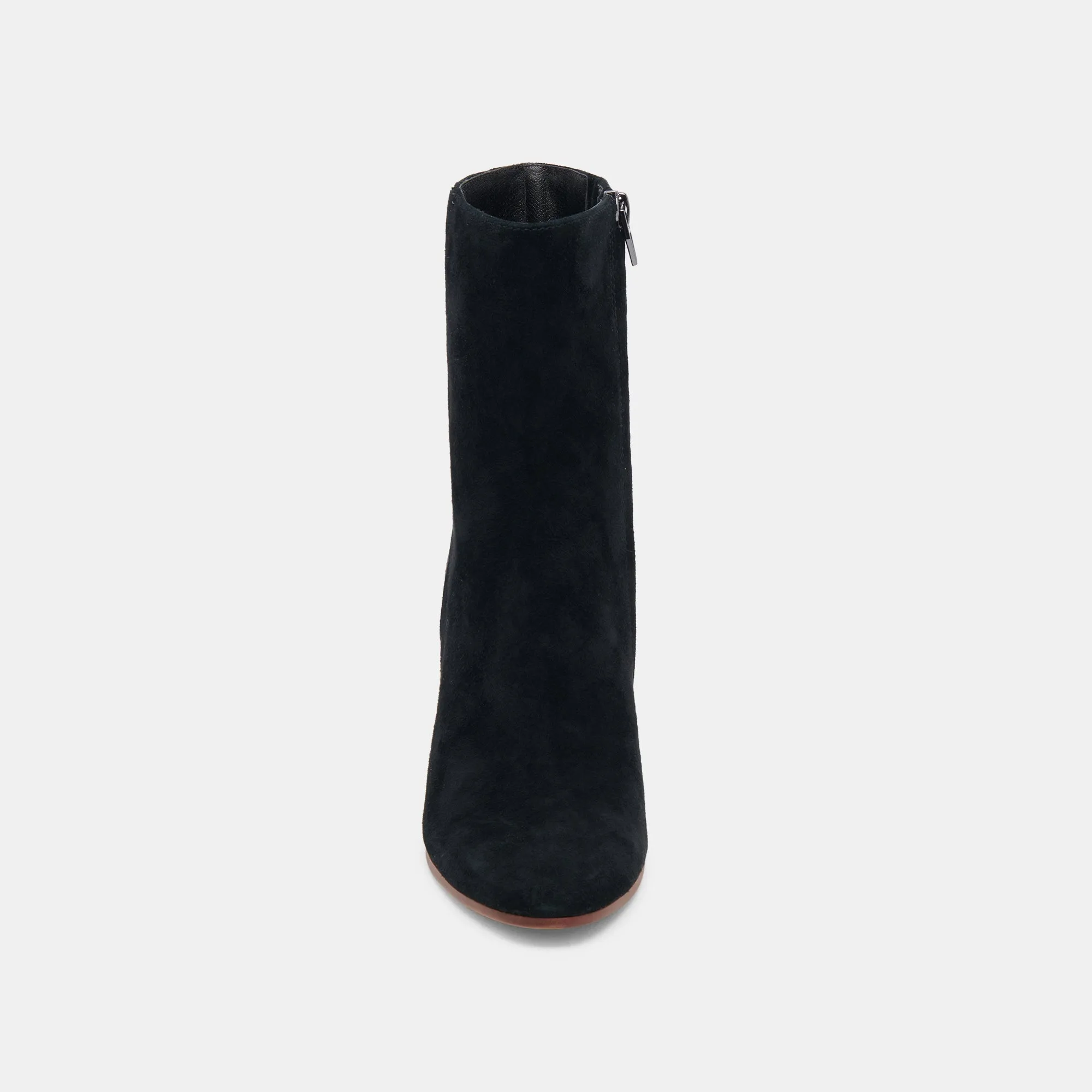 SUZY STIEFELETTEN ONYX WILDLEDER