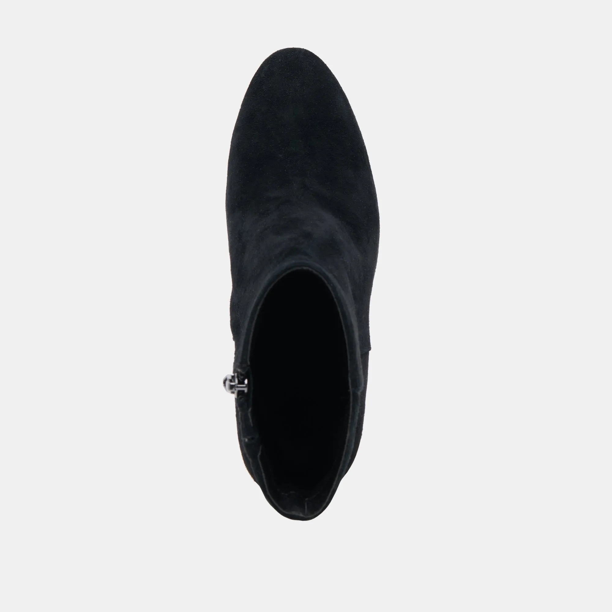 SUZY STIEFELETTEN ONYX WILDLEDER