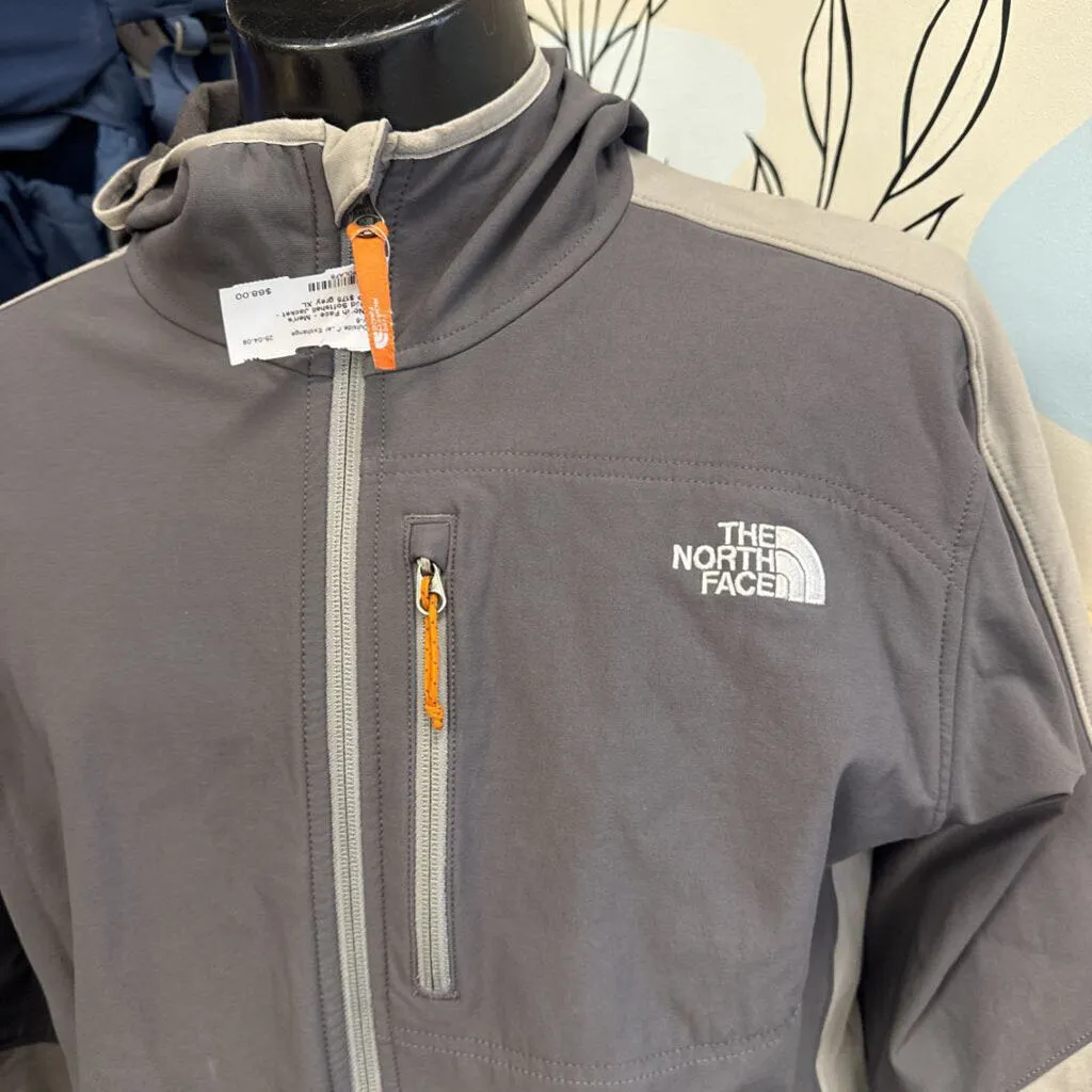 The North Face The North Face - Softshell-Jacke mit Kapuze für Herren - UVP 175 $: grau-Herren-XL