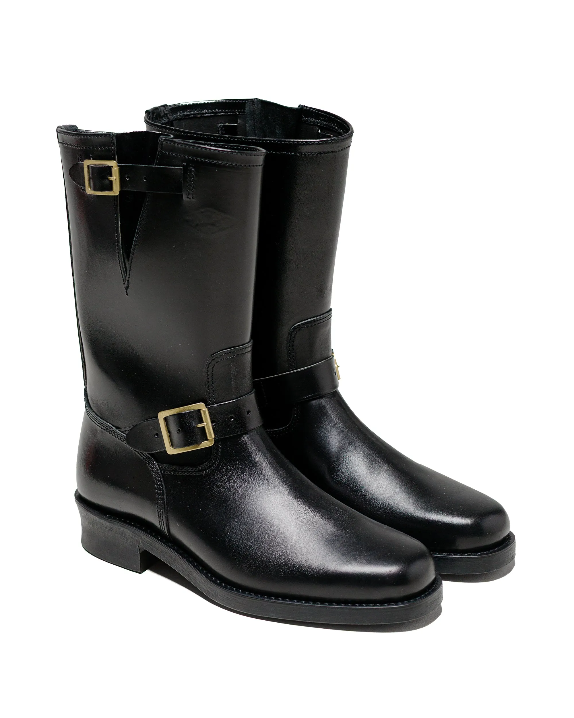 The Real McCoy's BA23101 Buco Engineer Boots schmal / Gesäß Schwarz