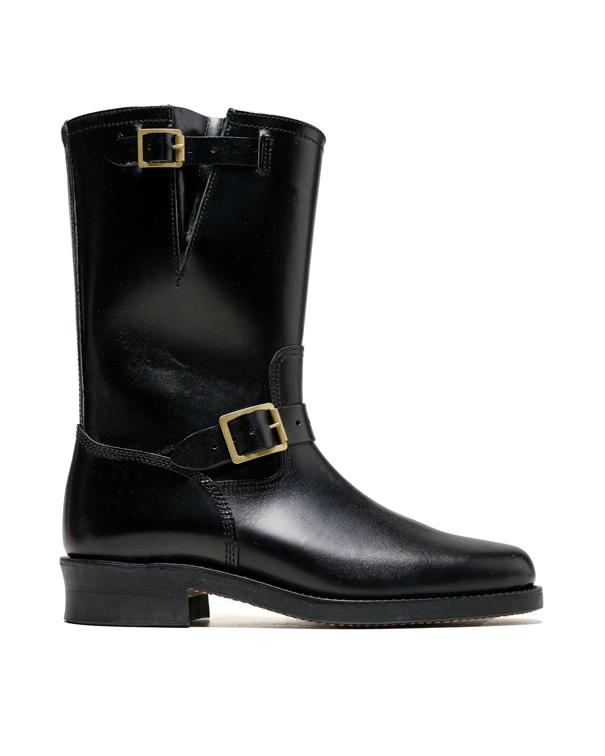 The Real McCoy's BA23101 Buco Engineer Boots schmal / Gesäß Schwarz