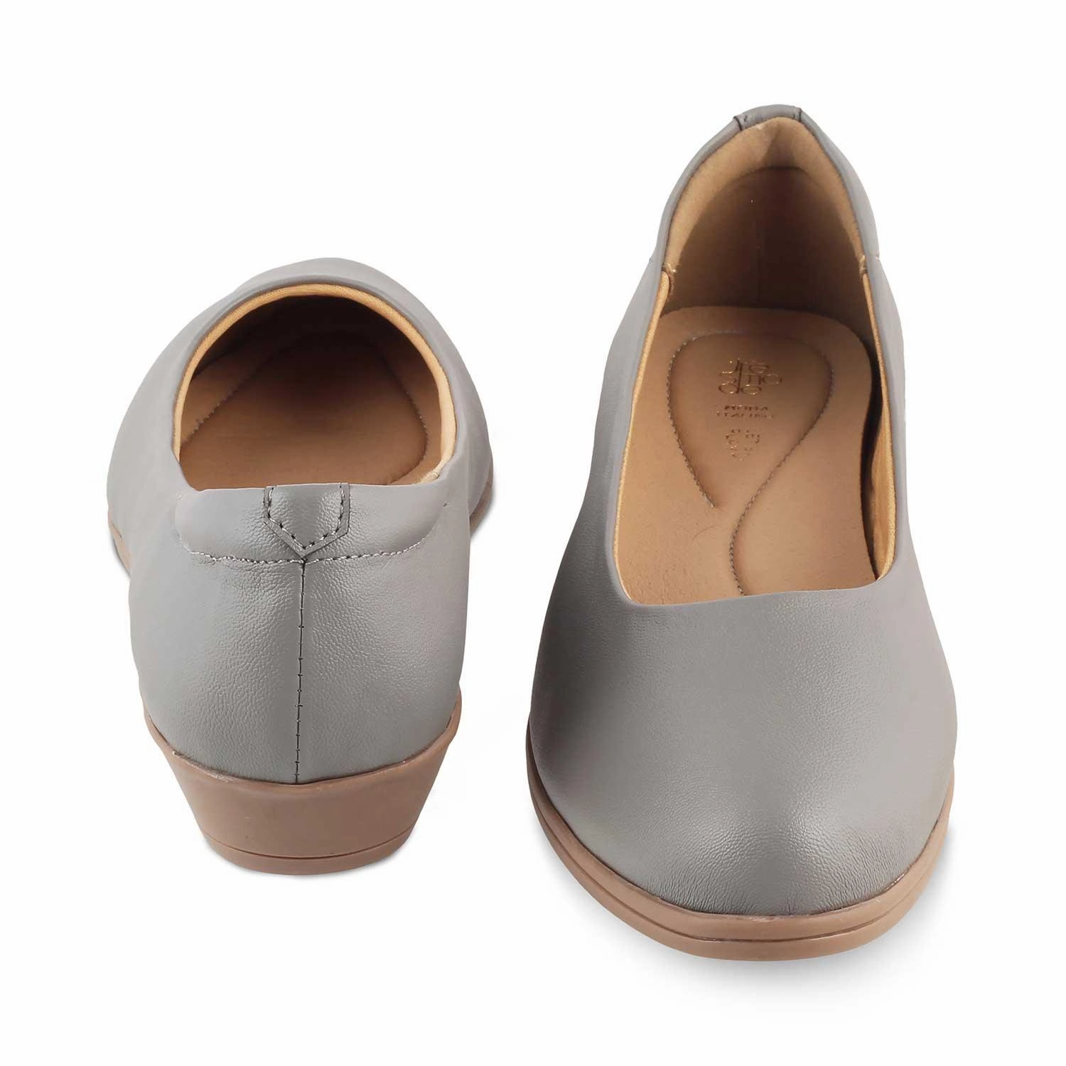The Bolino Grey Women's Casual Ballerinas Tresmode