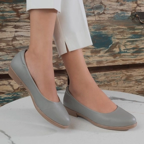 The Bolino Grey Women's Casual Ballerinas Tresmode