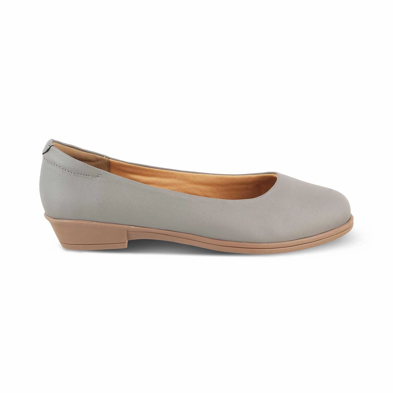 The Bolino Grey Women's Casual Ballerinas Tresmode