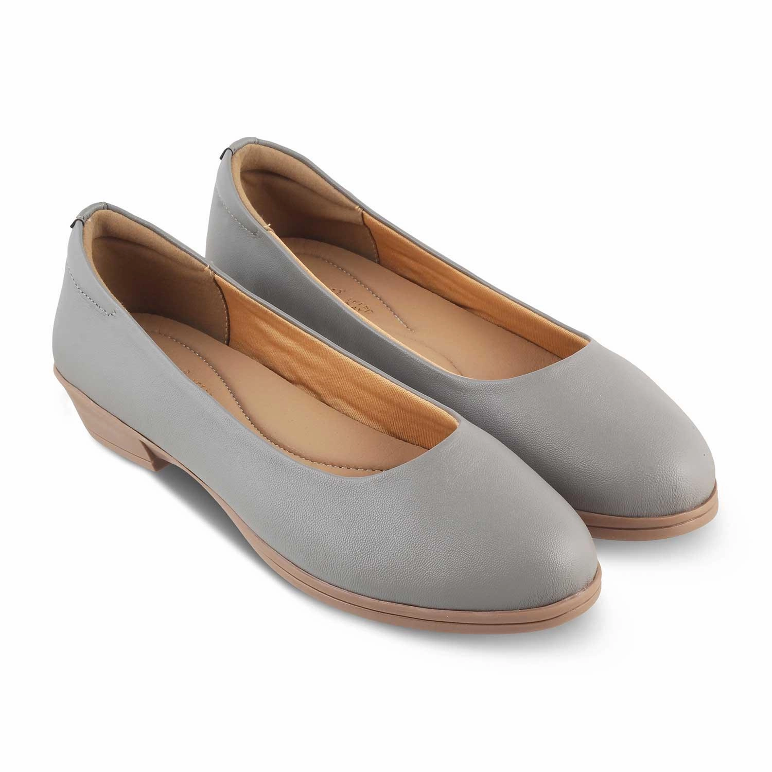 The Bolino Grey Women's Casual Ballerinas Tresmode