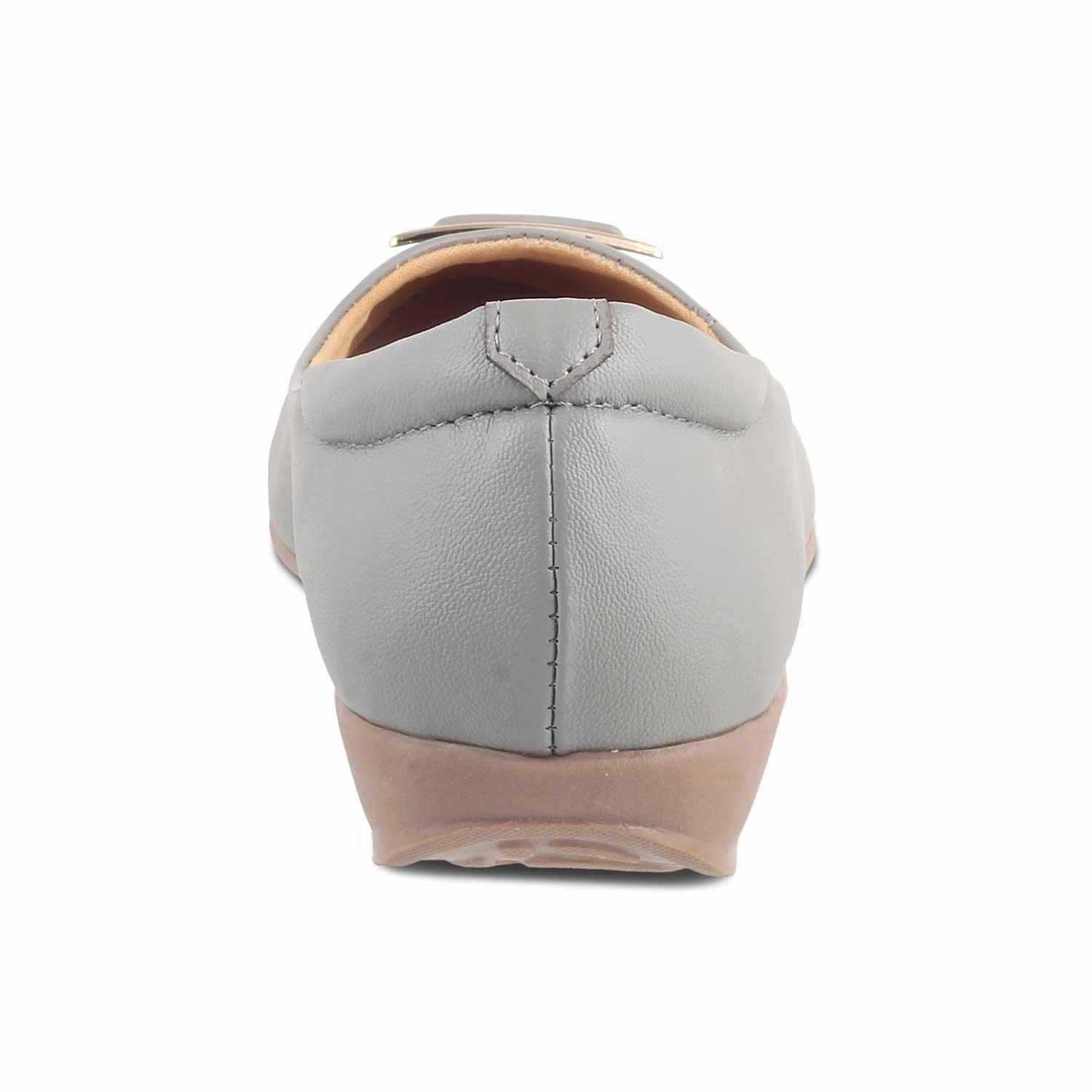 Die Cheviz Grauen Damen-Ballerinas Tresmode