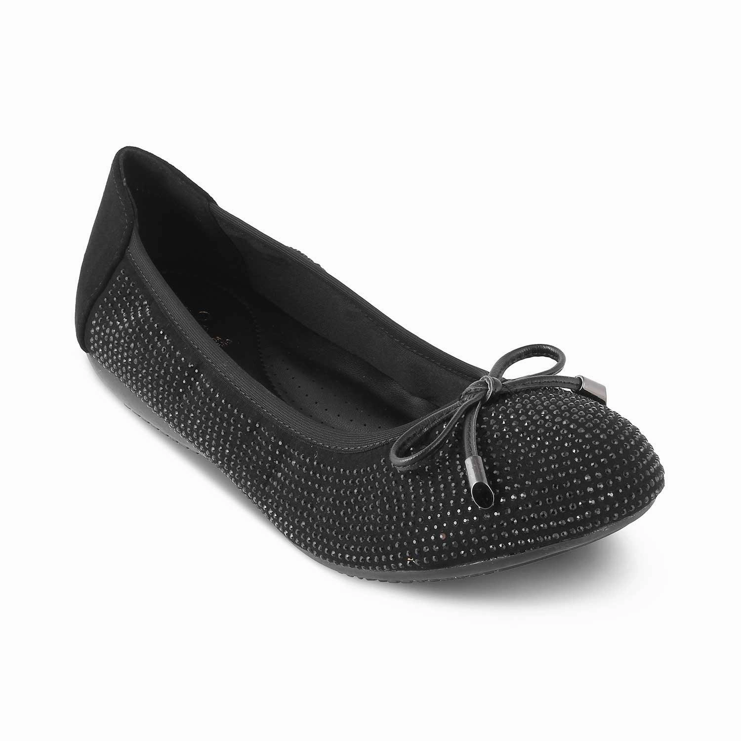 Die Diamond Black Damen Ballerinas von Tresmode
