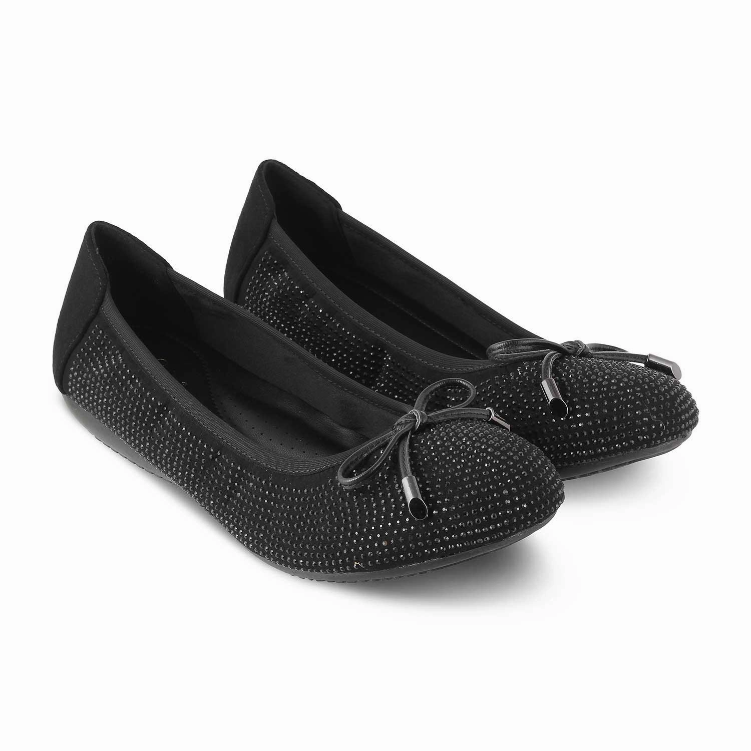 Die Diamond Black Damen Ballerinas von Tresmode