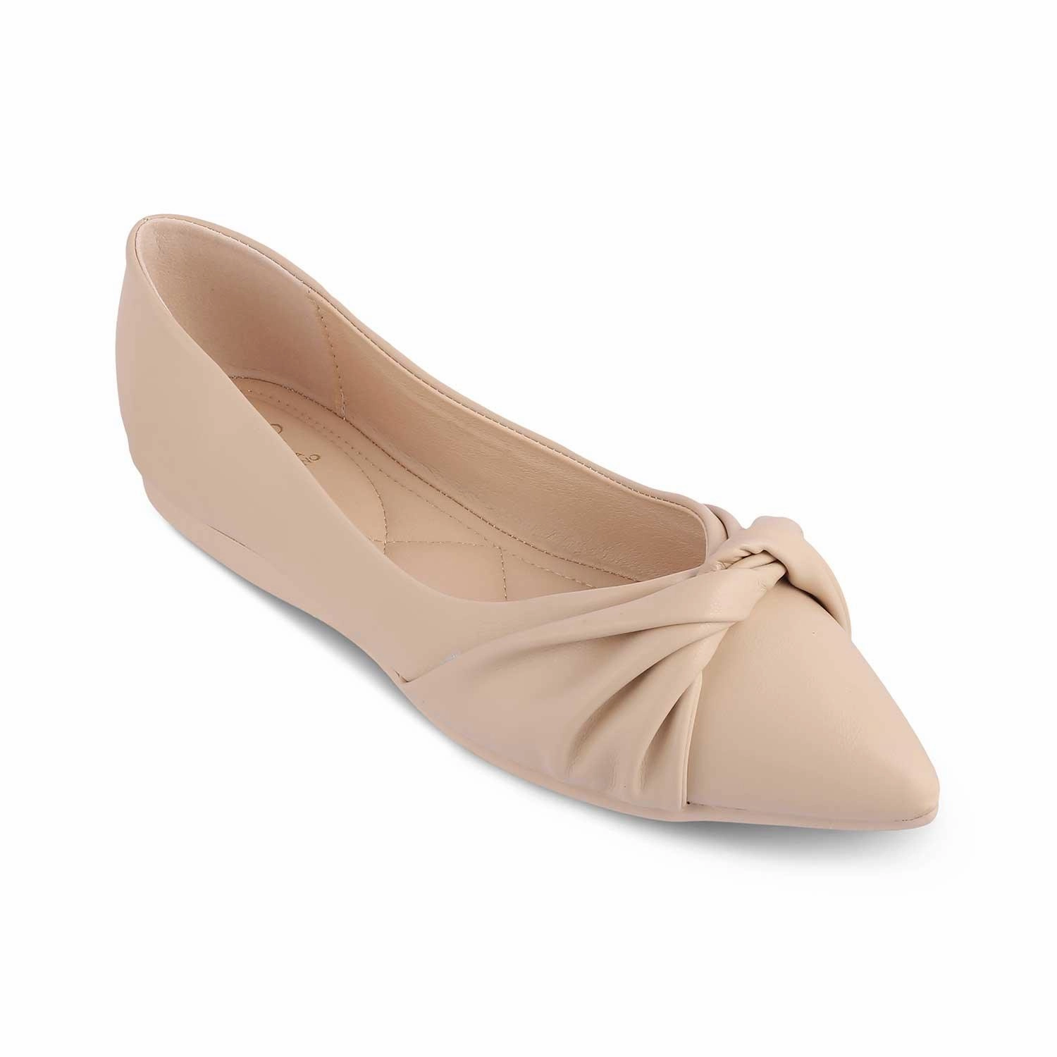 Die Molino Beige Damenballerinas Tresmode
