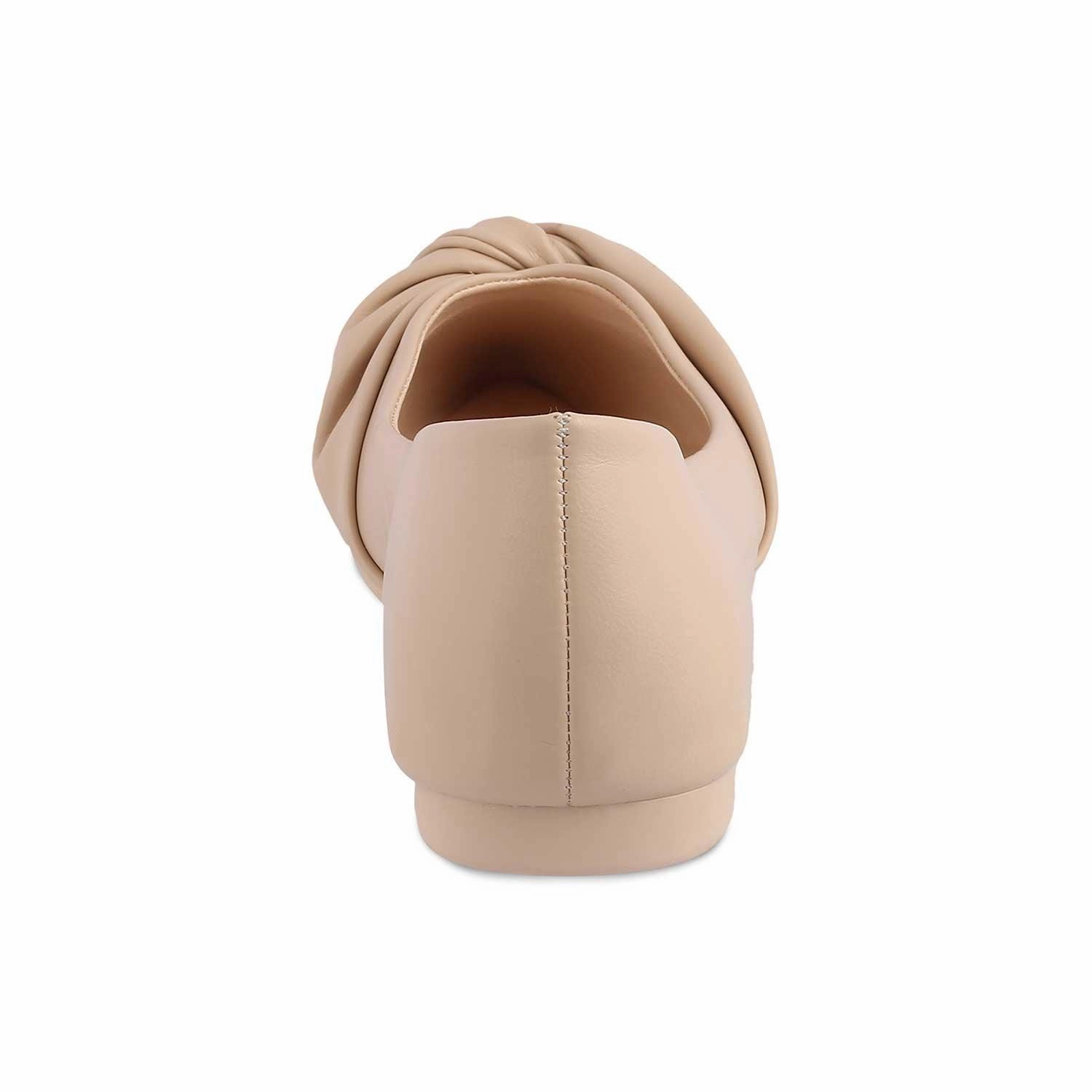 Die Molino Beige Damenballerinas Tresmode