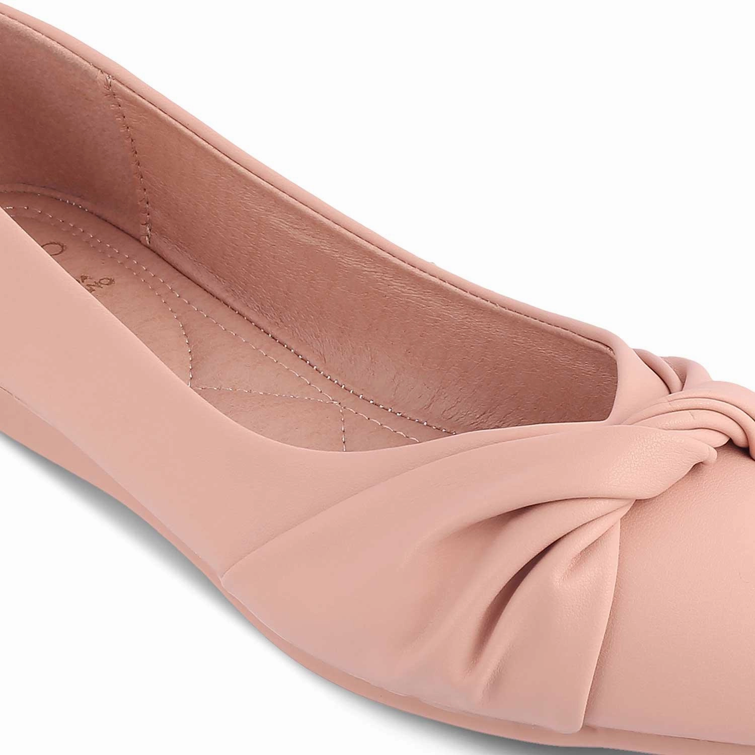 Die Molino Pink Damen-Ballerinas Tresmode