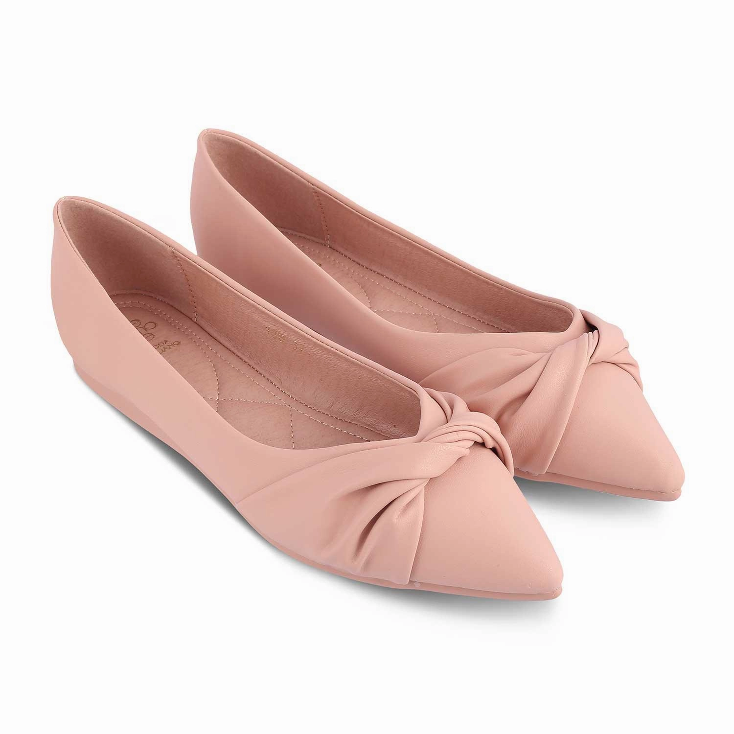 Die Molino Pink Damen-Ballerinas Tresmode