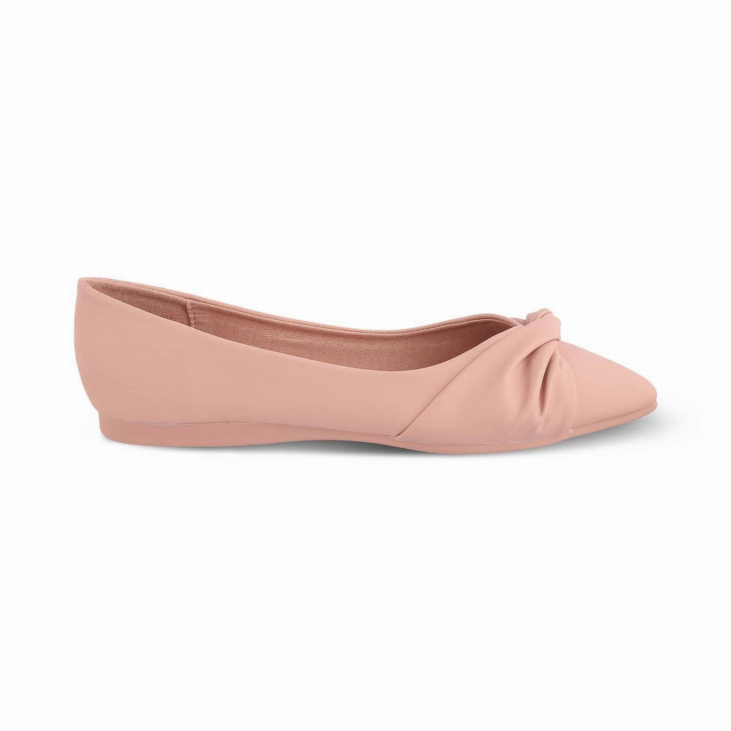 Die Molino Pink Damen-Ballerinas Tresmode
