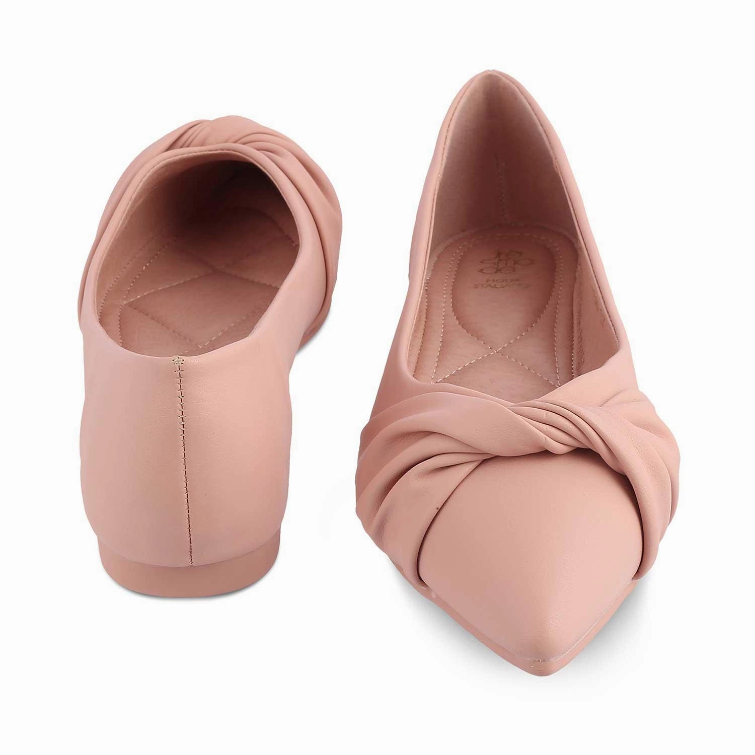 Die Molino Pink Damen-Ballerinas Tresmode