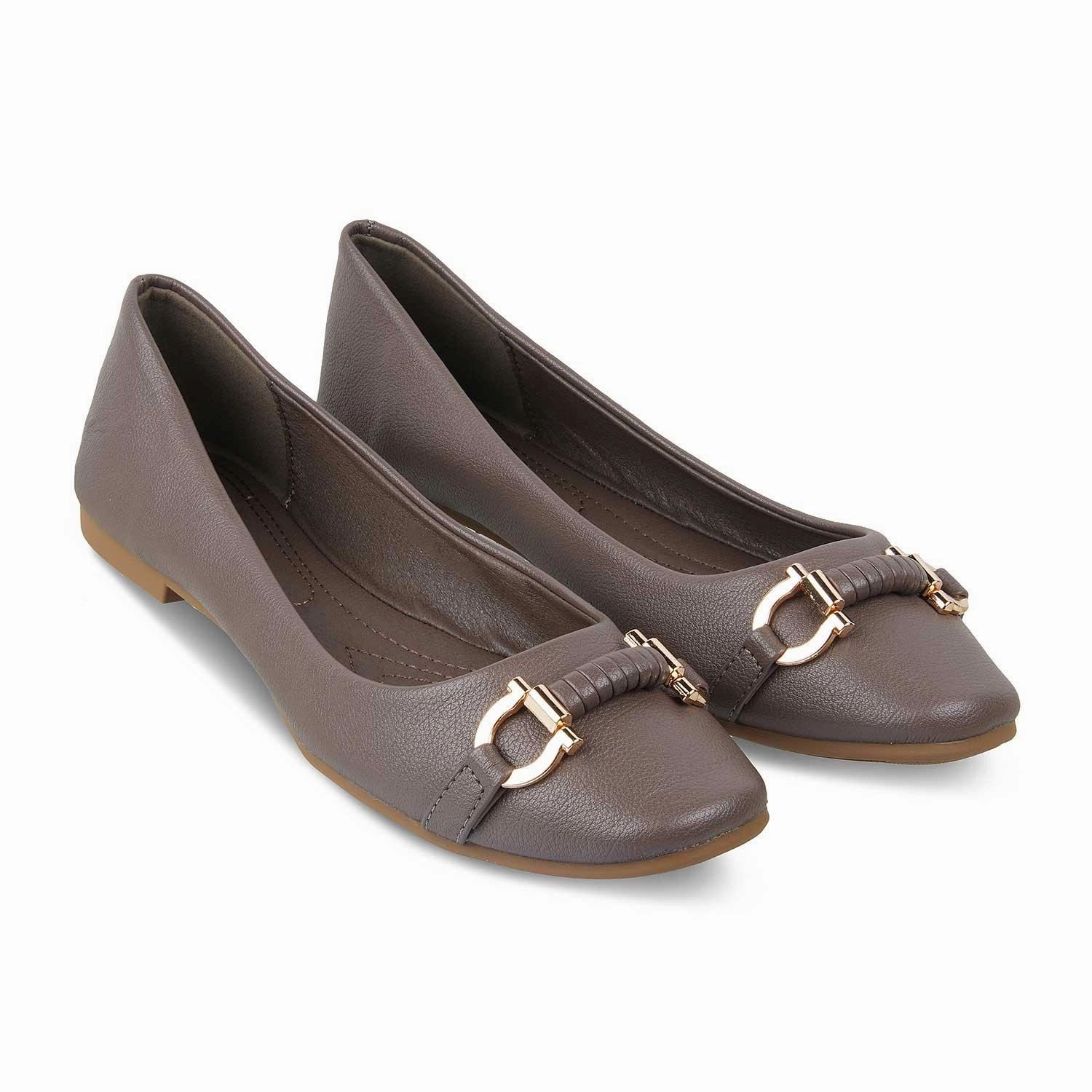 The Nante Grey Women's Casual Ballerinas Tresmode