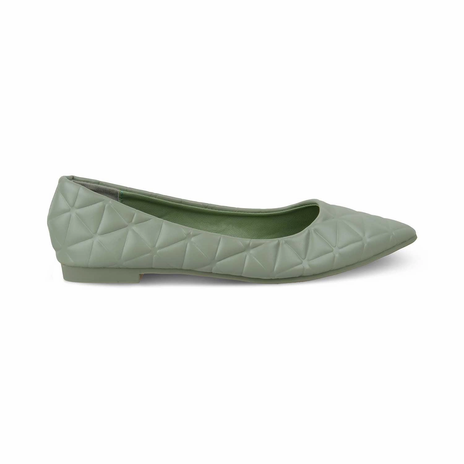 The Tory Green Women's Dress Ballerinas Tresmode