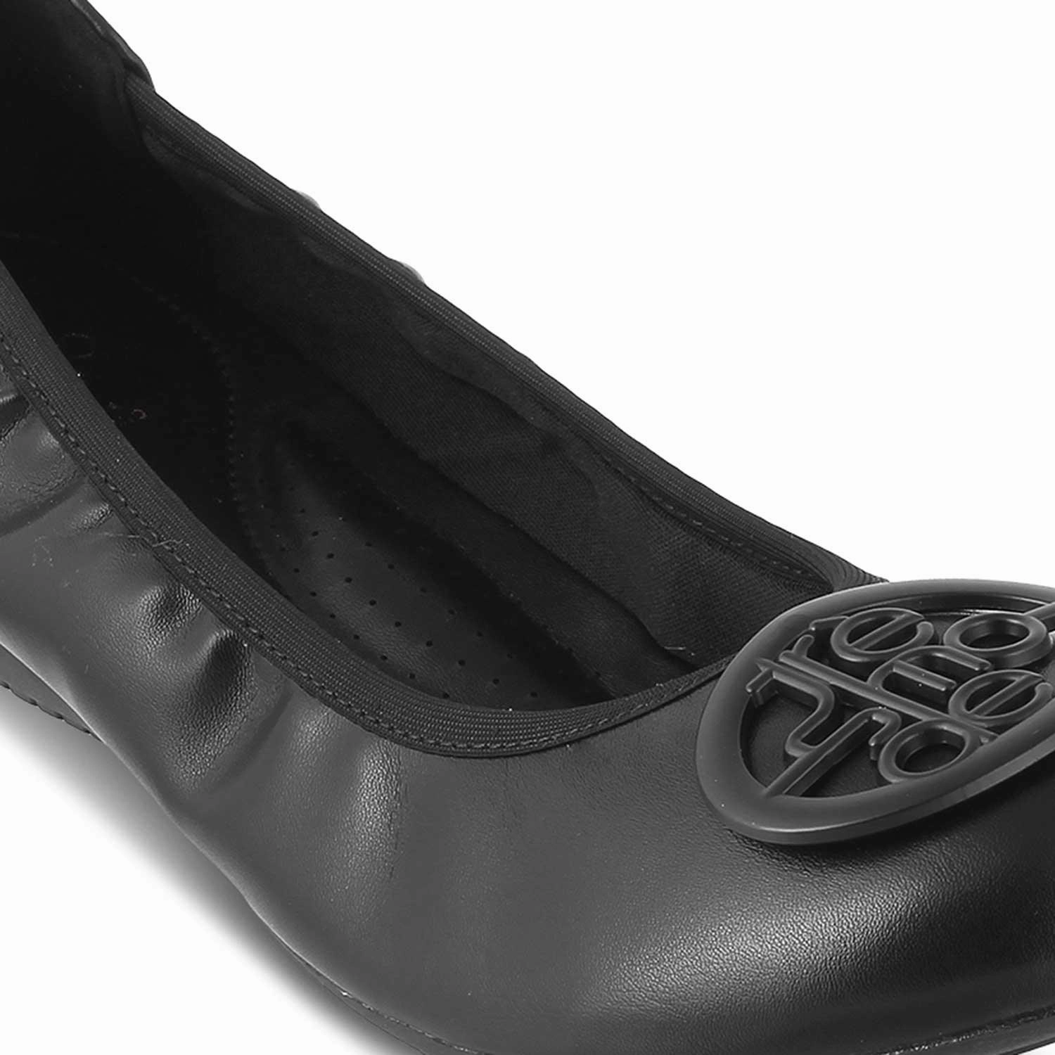 The Tresmo Black Women's Dress Ballerinas Tresmode