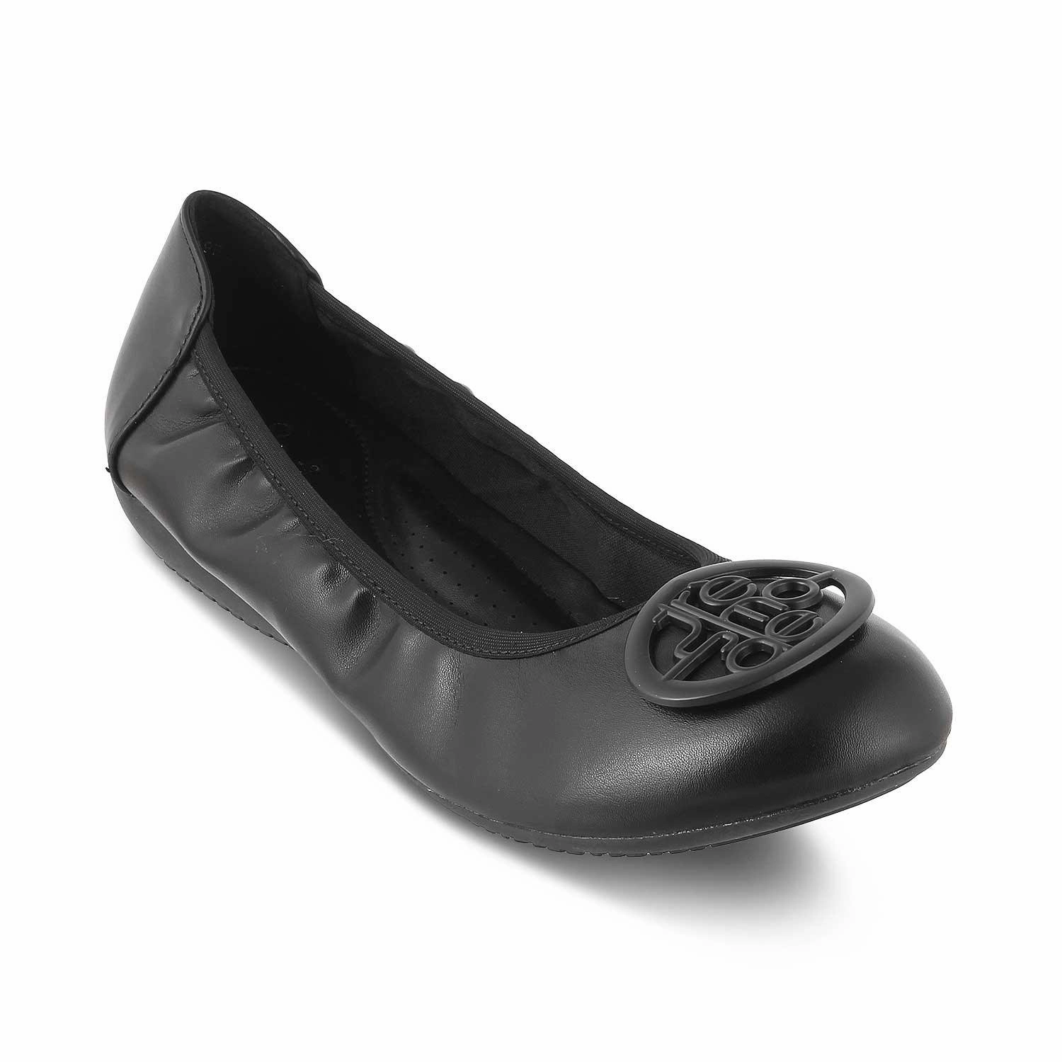 The Tresmo Black Women's Dress Ballerinas Tresmode