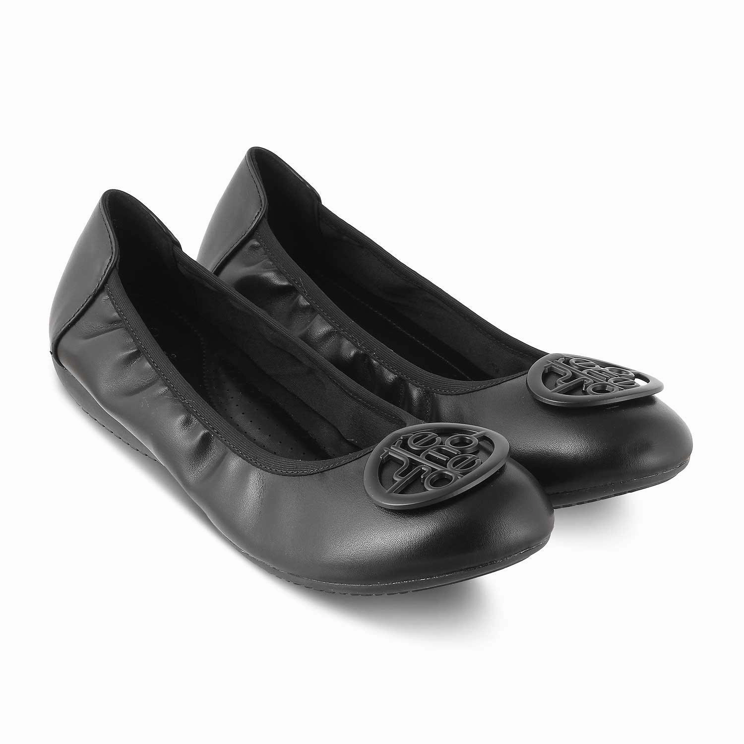 The Tresmo Black Women's Dress Ballerinas Tresmode