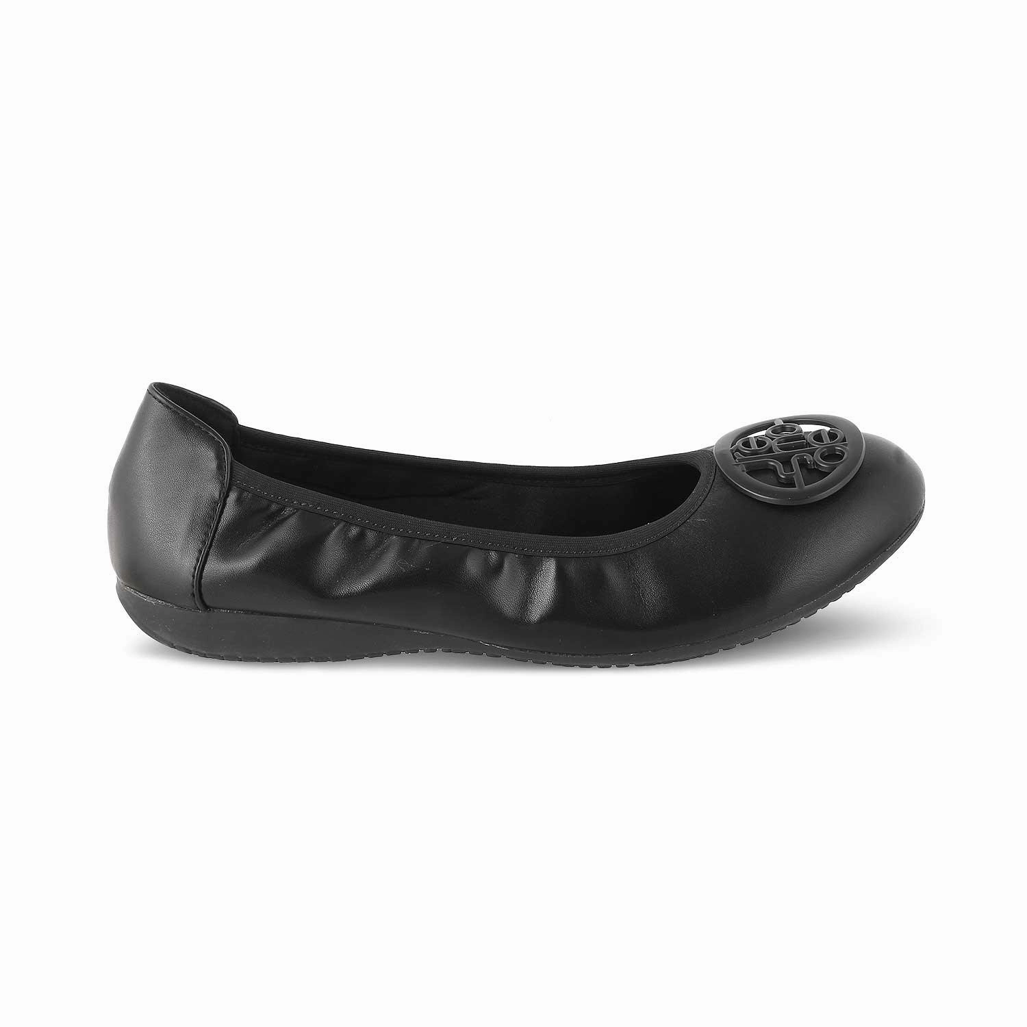The Tresmo Black Women's Dress Ballerinas Tresmode